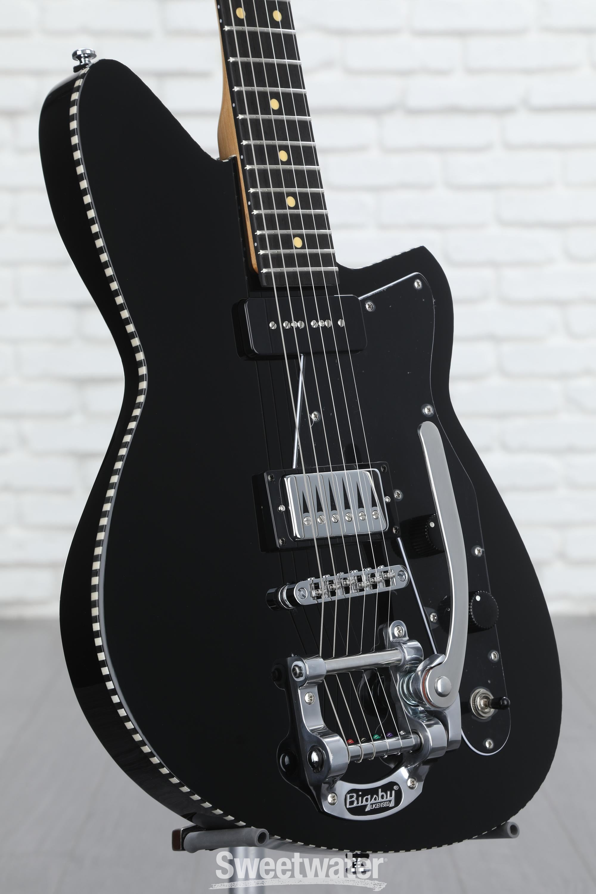 rita 　Provision VST-Relic Alder Reverend Rick Vito Soul Agent Electric Guitar - Midnight Black
