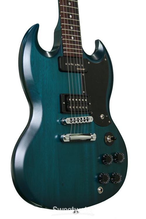 Gibson SG FadedUSA製 Gibson SG Futura w/Min-ETune - Pacific Blue Fade | Sweetwater