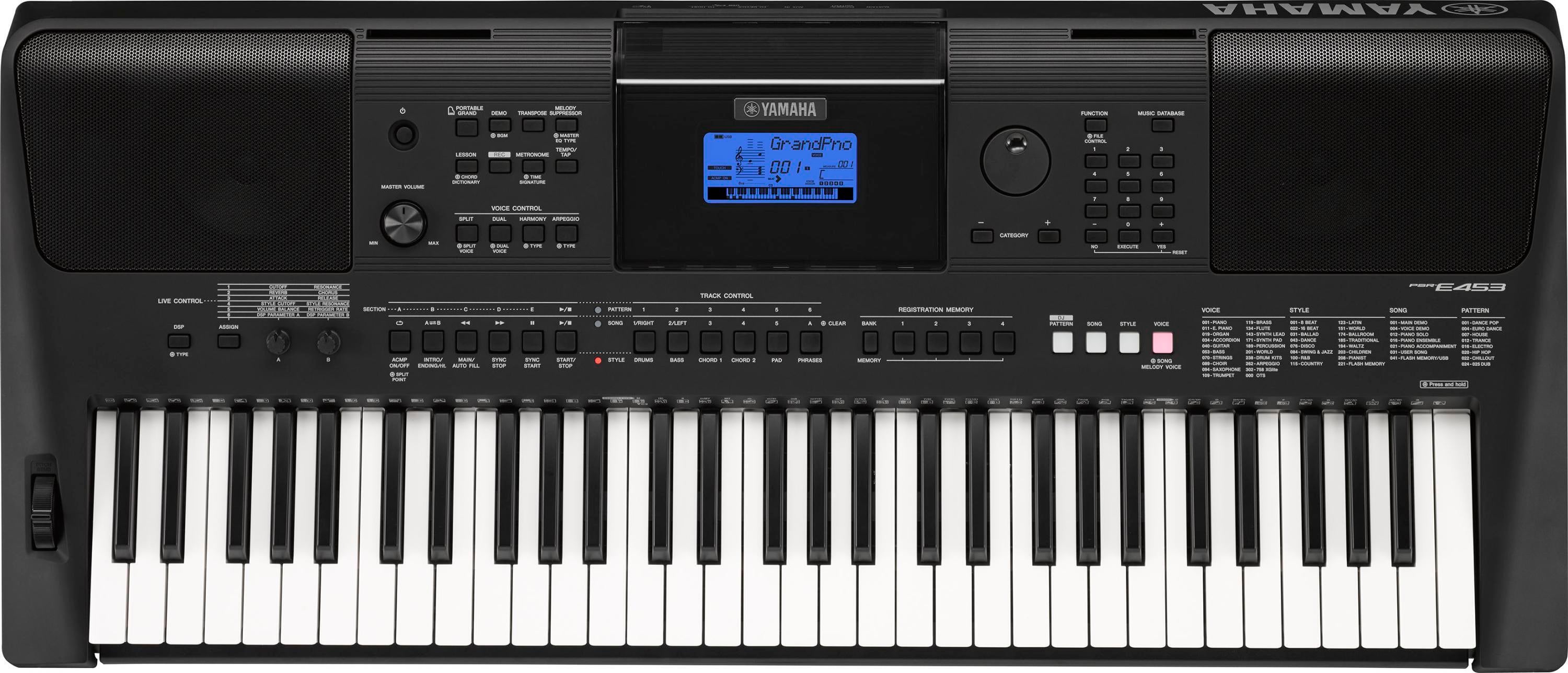 Yamaha PSR-E453 61-key Portable Arranger | Sweetwater