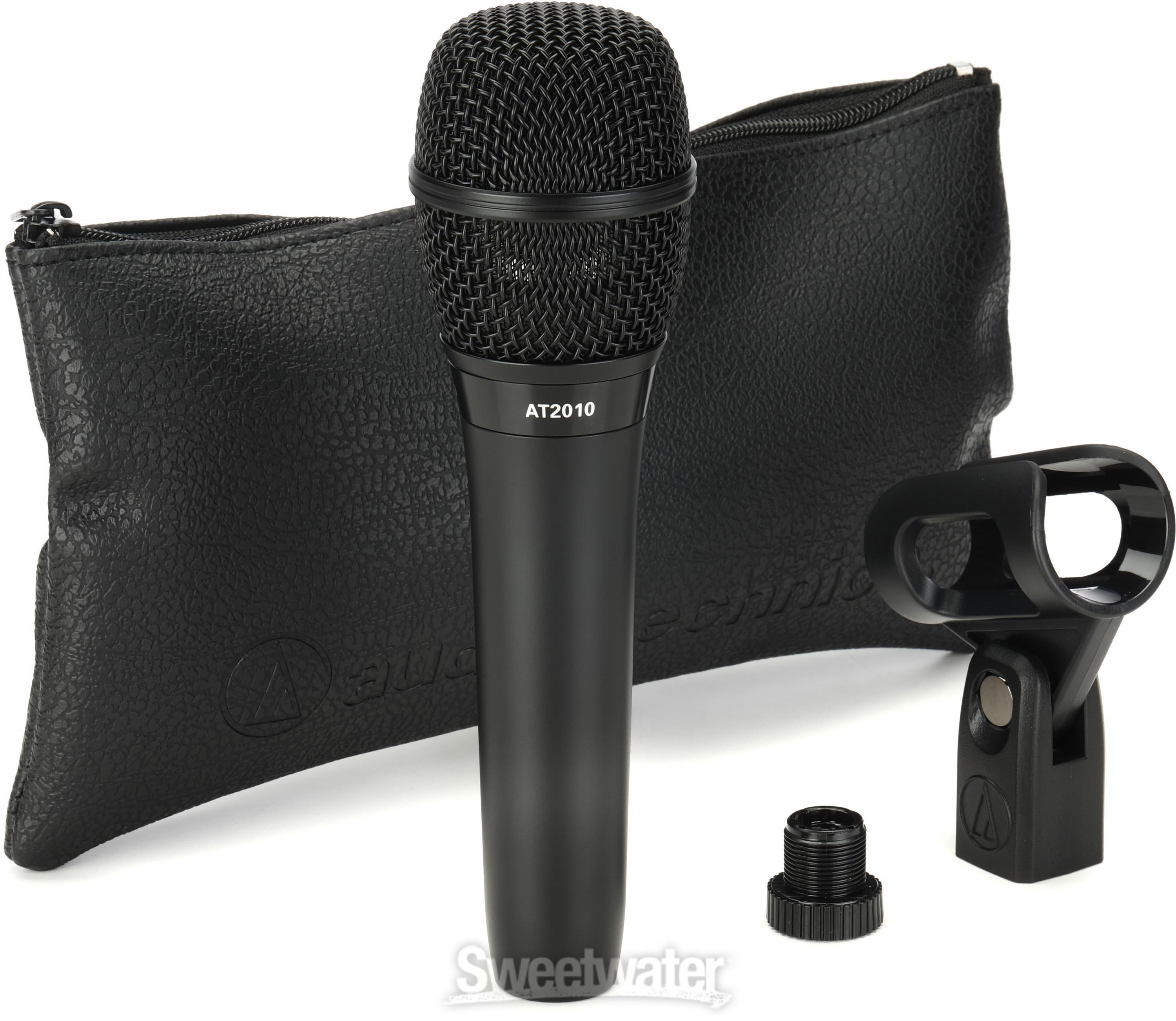 Audio-Technica AT2010 Cardioid Condenser Handheld Vocal Microphone ...