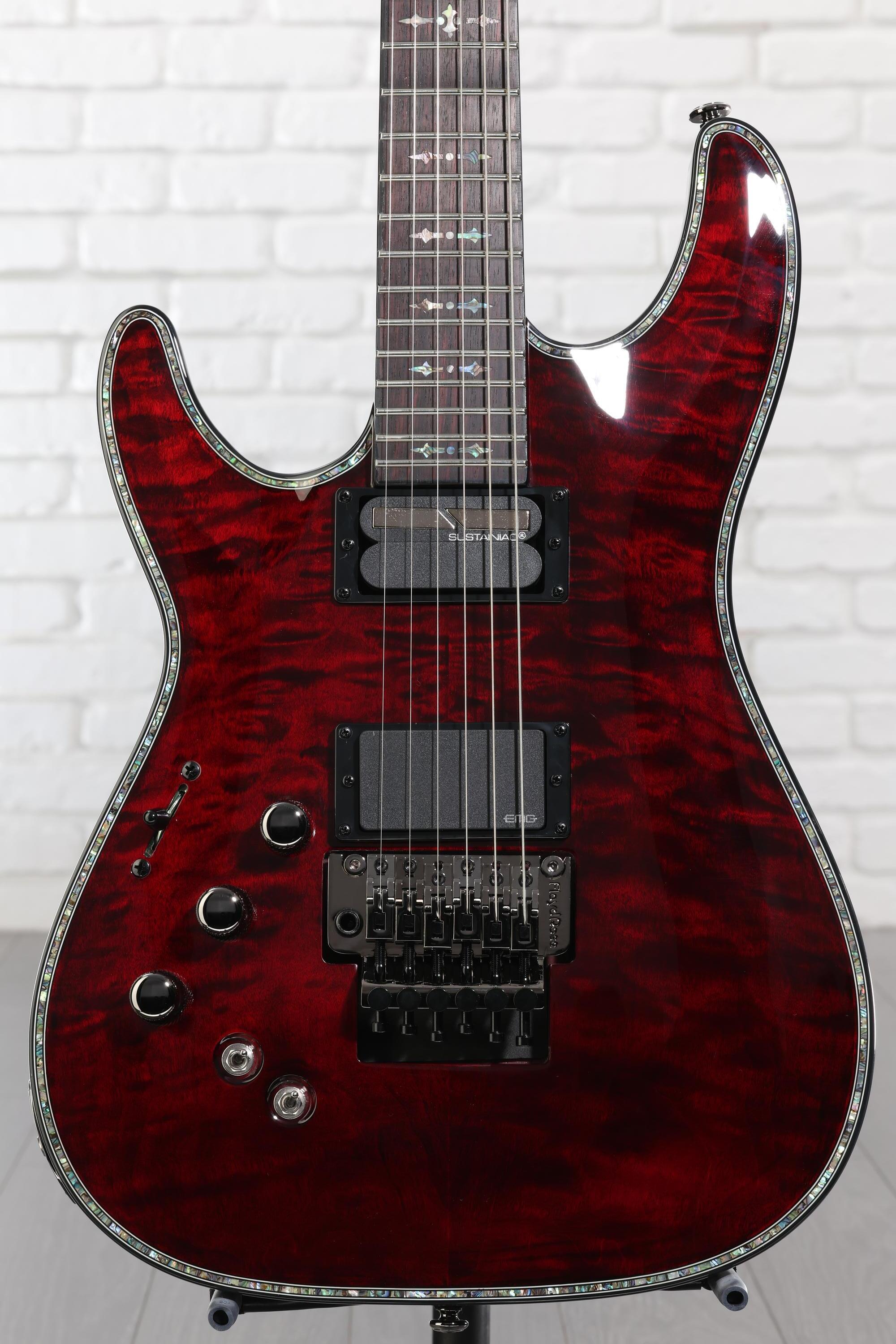 Schecter Hellraiser C-1 FR-S Left-handed - Black Cherry | Sweetwater