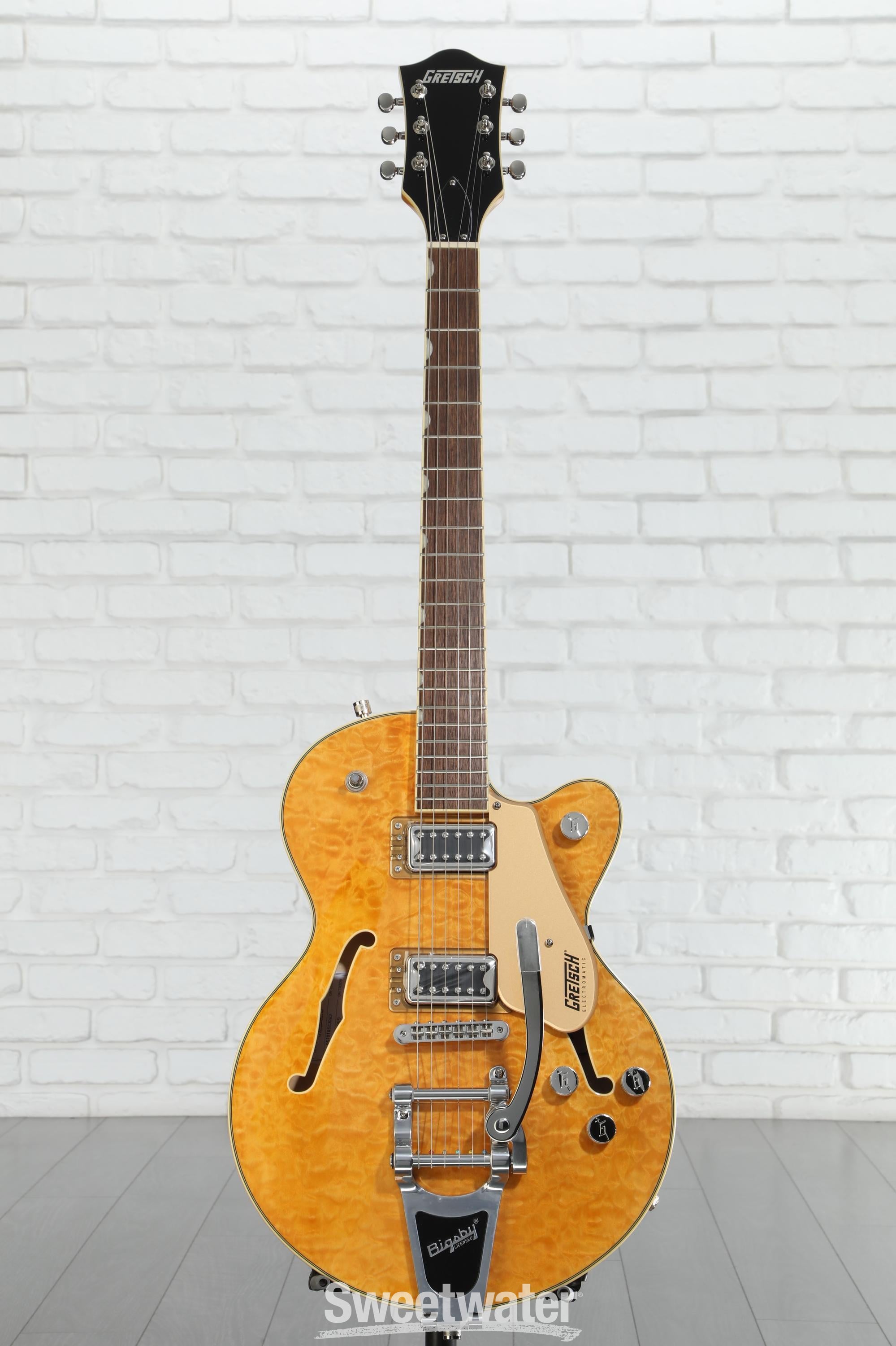 Gretsch G5655T-QM Electromatic Center Block Jr. Quilt Semi