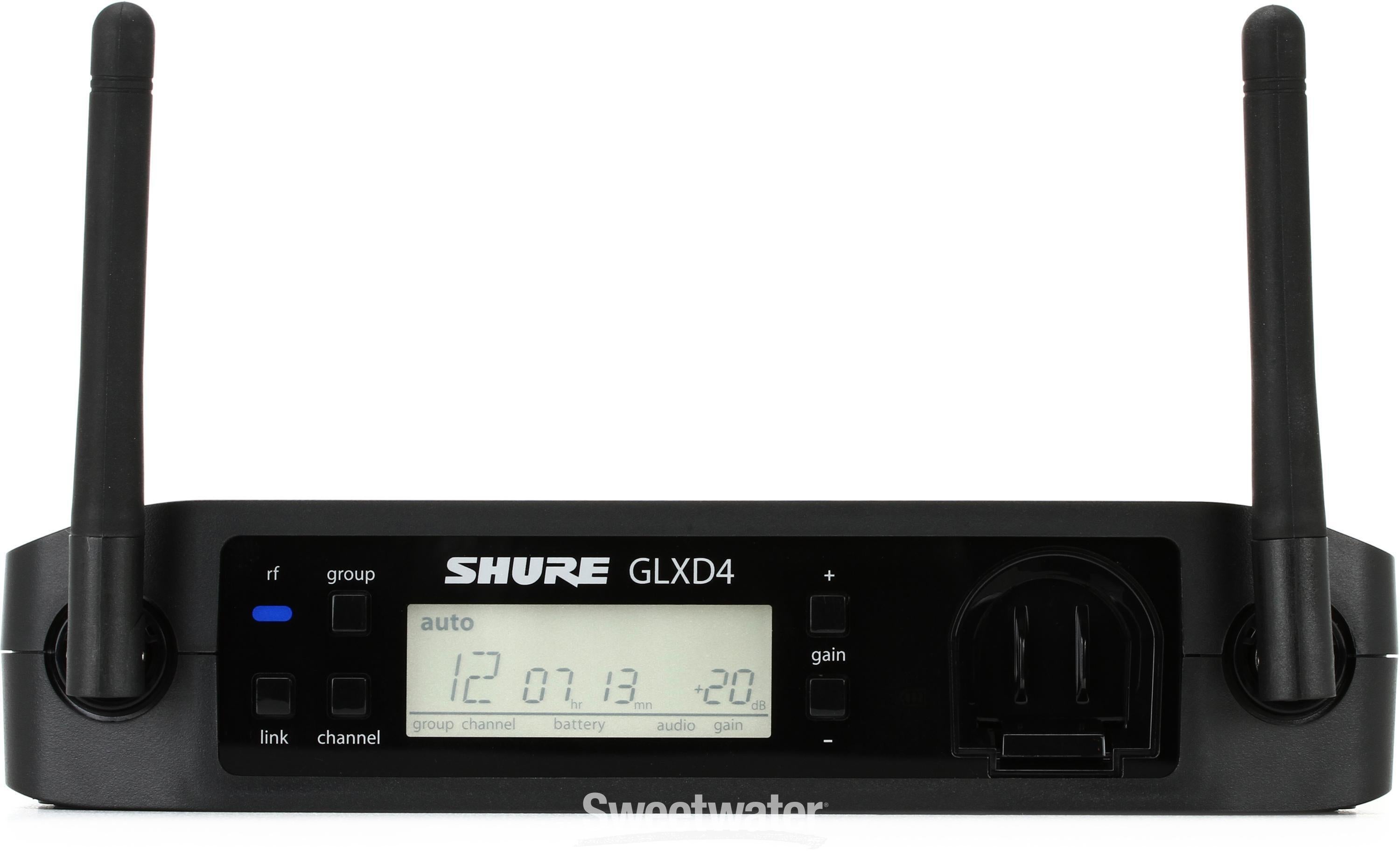 Shure GLXD14/85 Wireless Lavalier Microphone System | Sweetwater