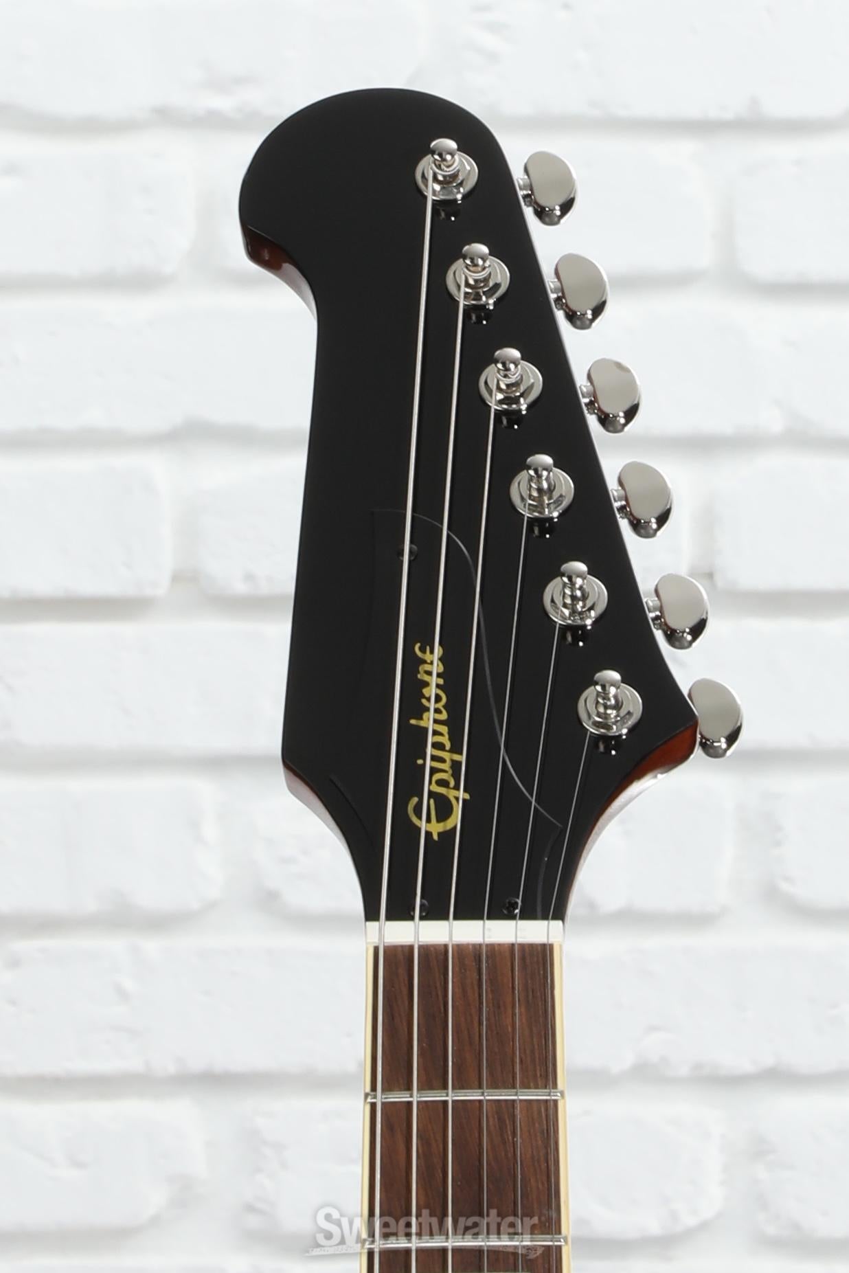 Epiphone Firebird Electric Guitar - Vintage Sunburst | Sweetwater