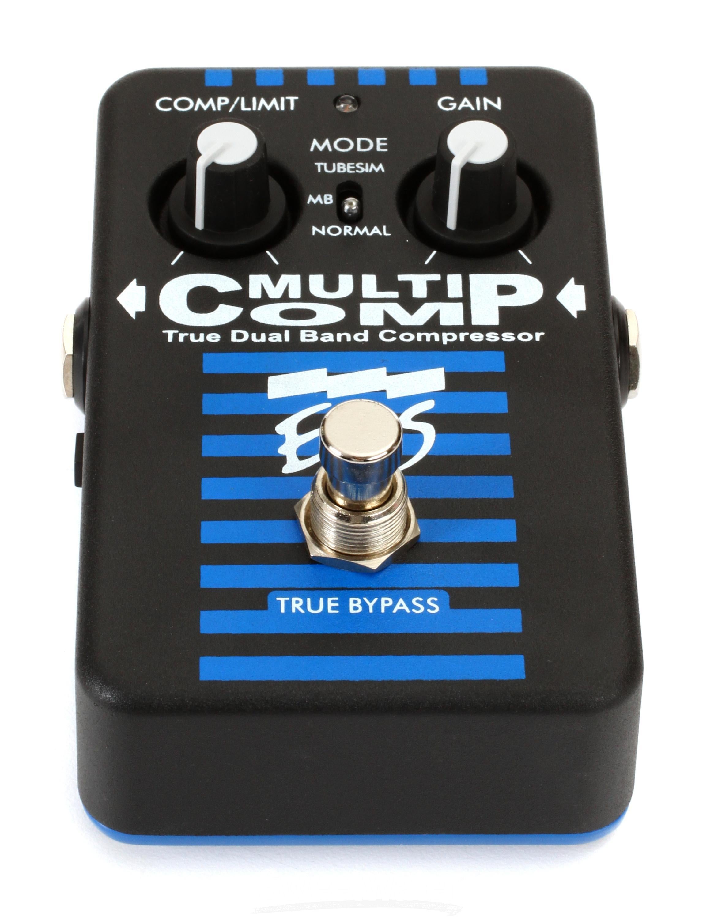 EBS MultiComp Bass Compressor Pedal Reviews | Sweetwater