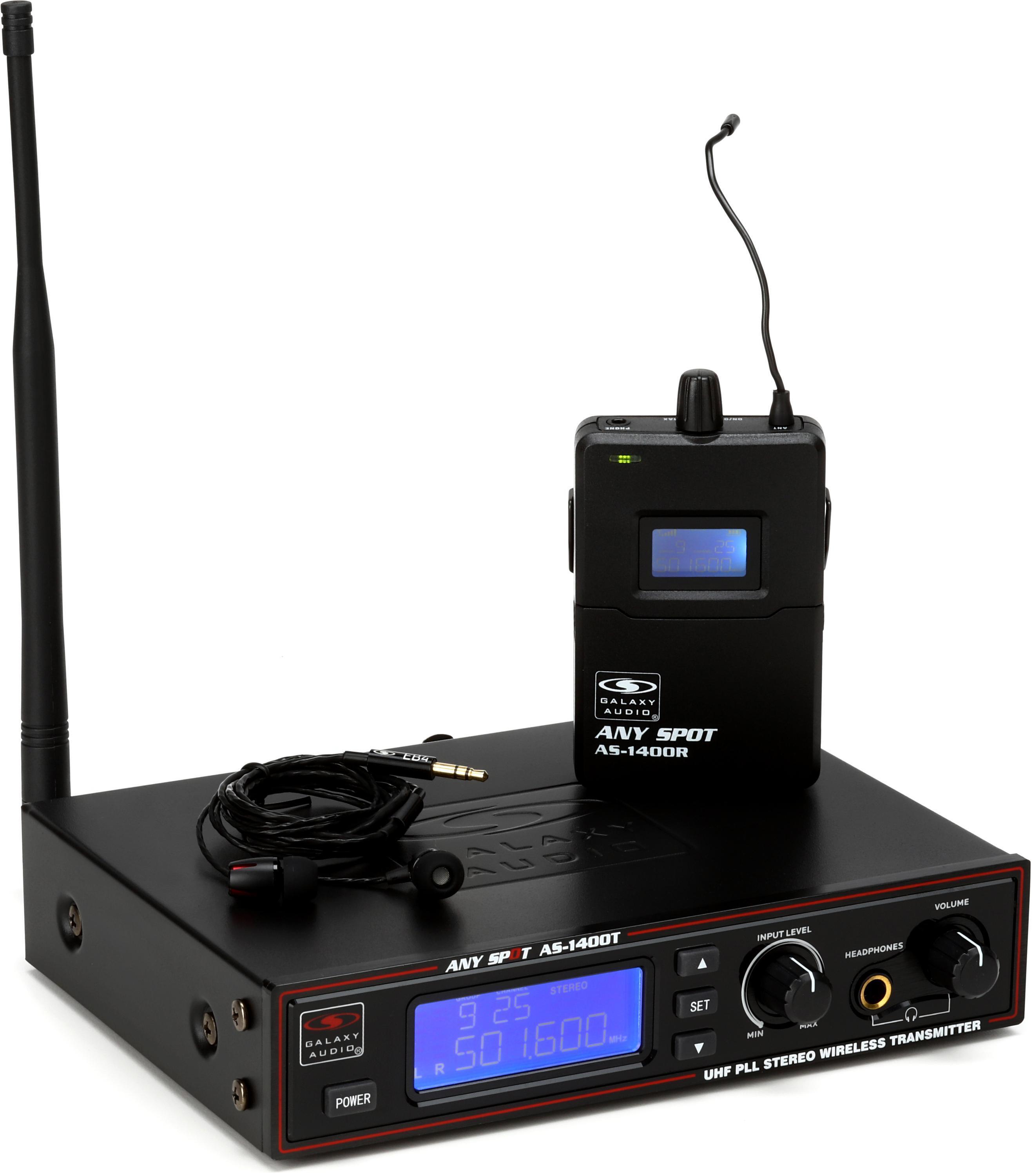 Photo of Galaxy Audio AS-1400 Wireless Personal Monitor - P Band