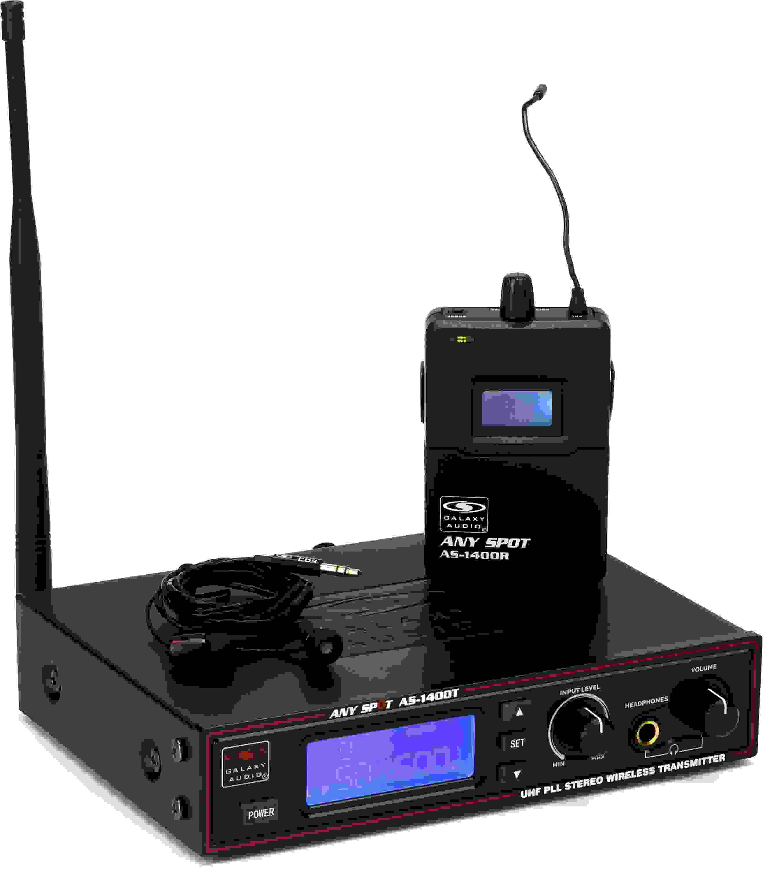 Galaxy Audio AS-1400 Wireless Personal Monitor - P Band