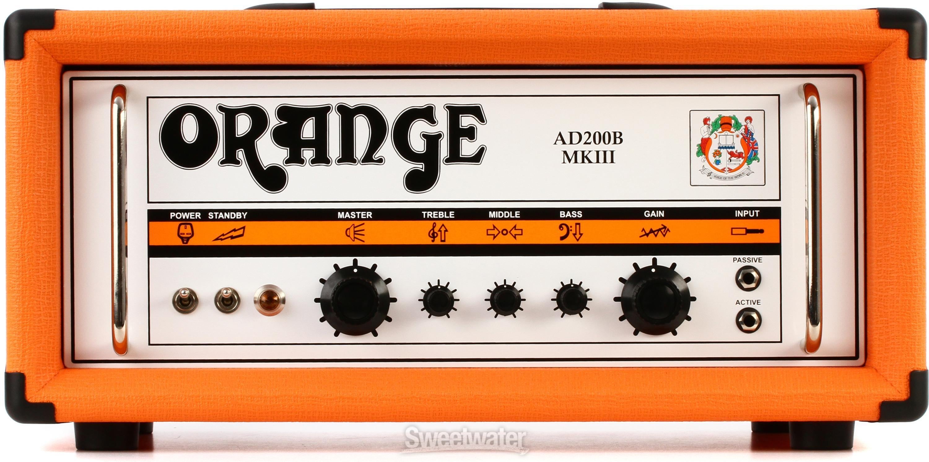 Orange AD200B MK 3 200-watt Bass Head Reviews | Sweetwater