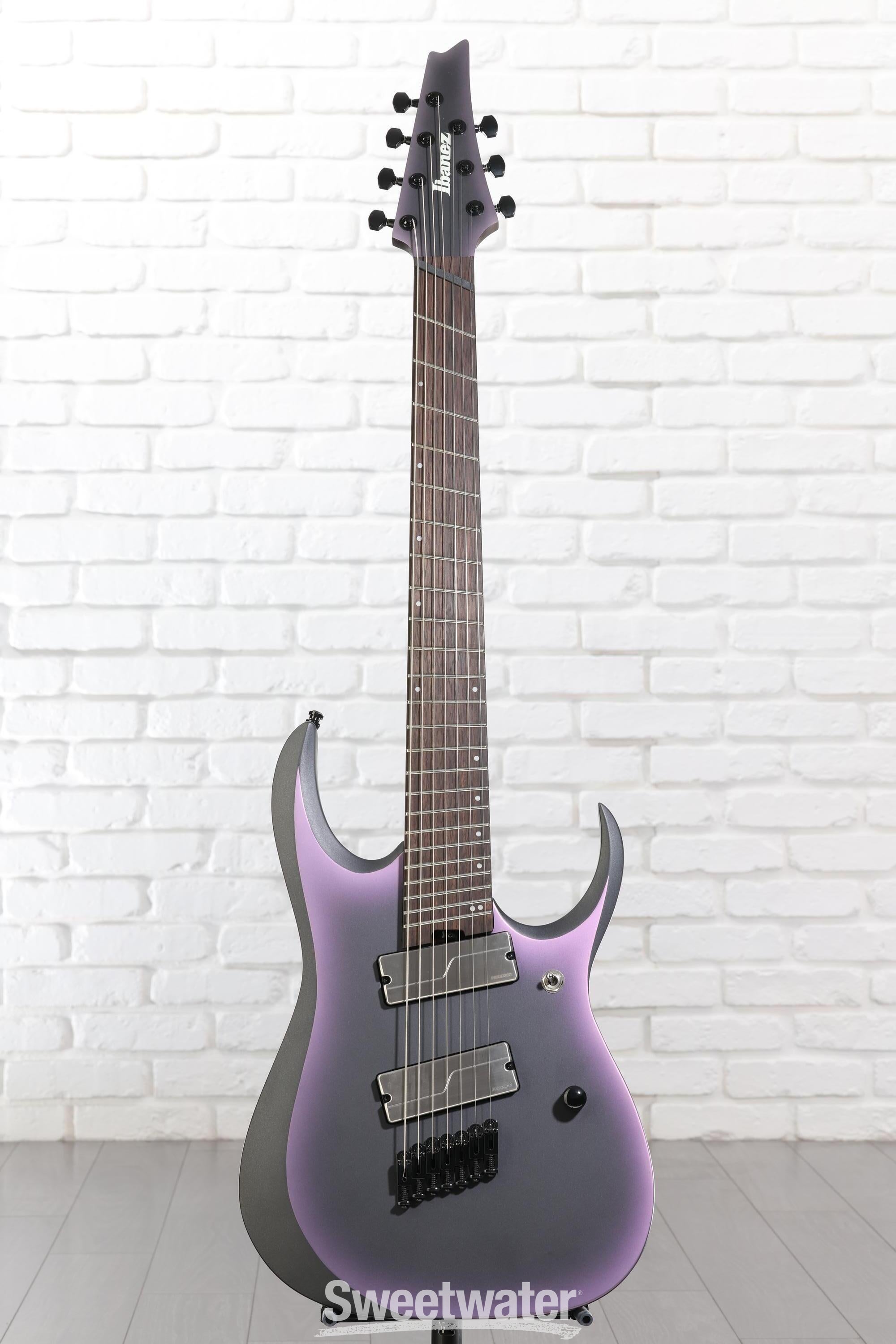 Ibanez Axion Label RGD71ALMS - Black Aurora Burst Matte | Sweetwater