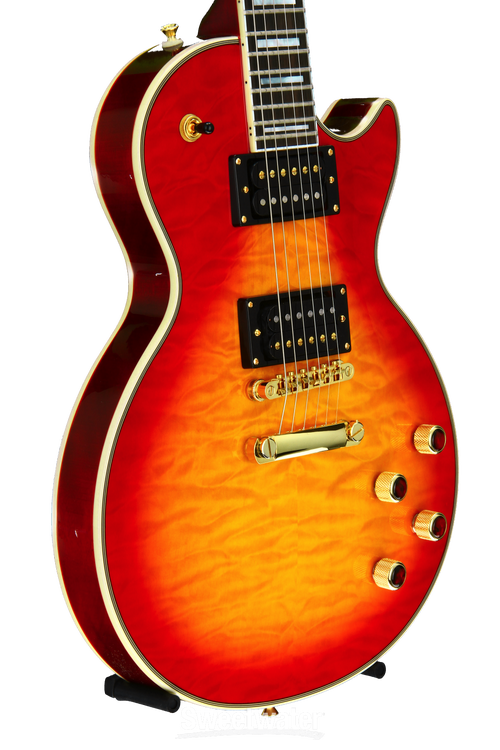 Epiphone Prophecy Les Paul Custom GX Plus, Plek'd - Heritage