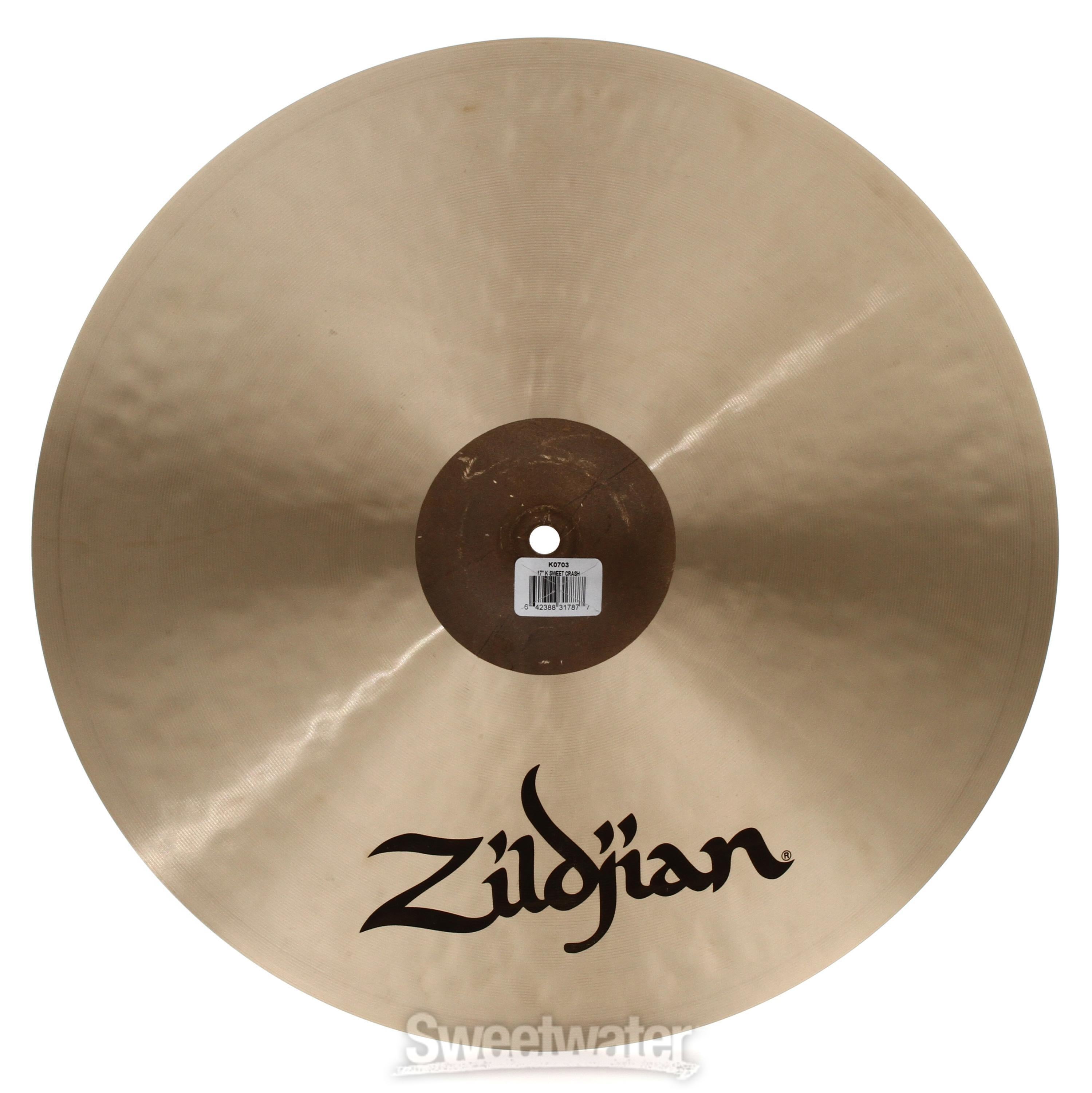 Zildjian 17 inch K Zildjian Sweet Crash Cymbal | Sweetwater