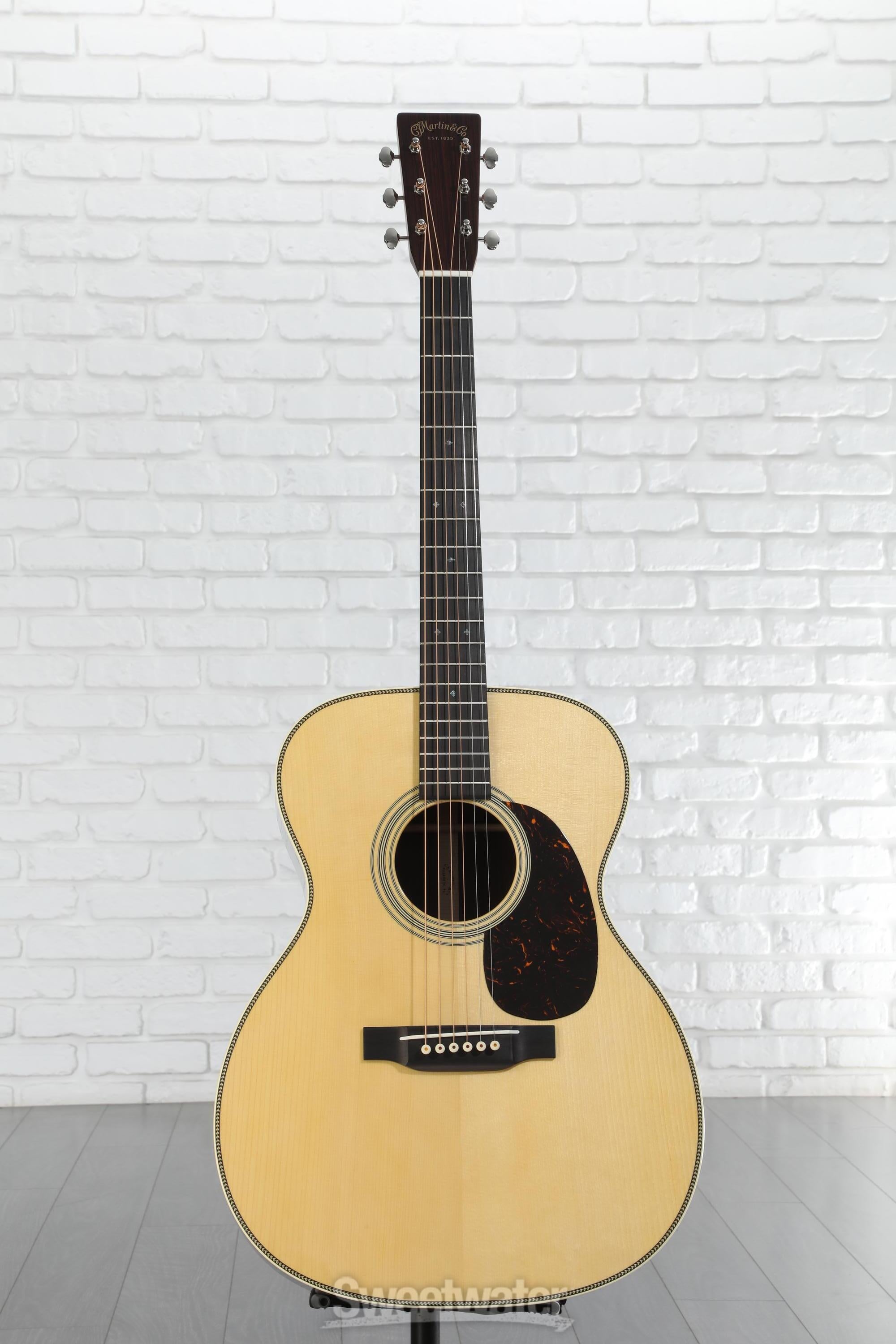 Martin Sweetwater Select 28 Style Herringbone 000 Acoustic Guitar