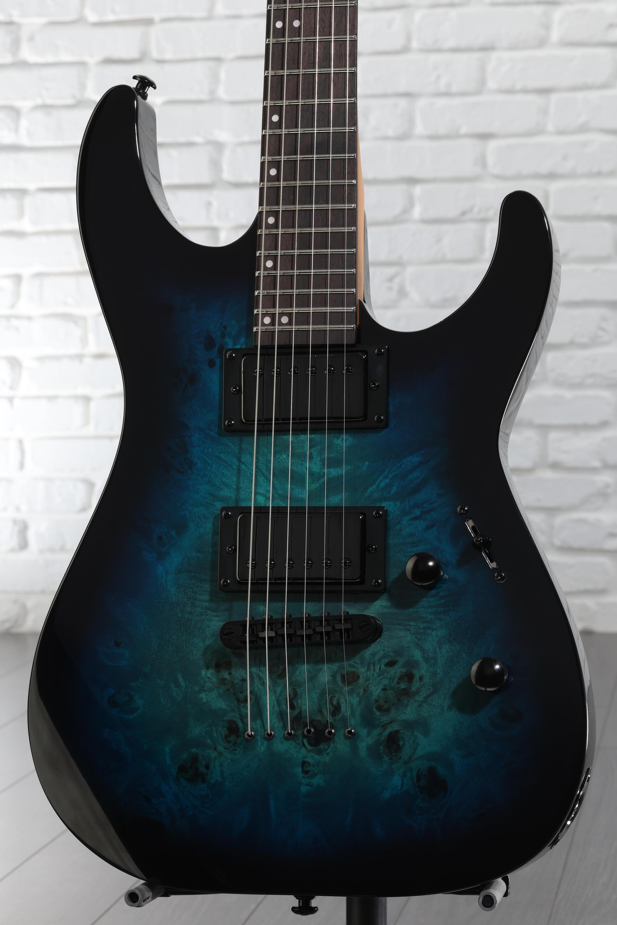 ESP LTD M-200DX Electric Guitar - Blue Burst | Sweetwater