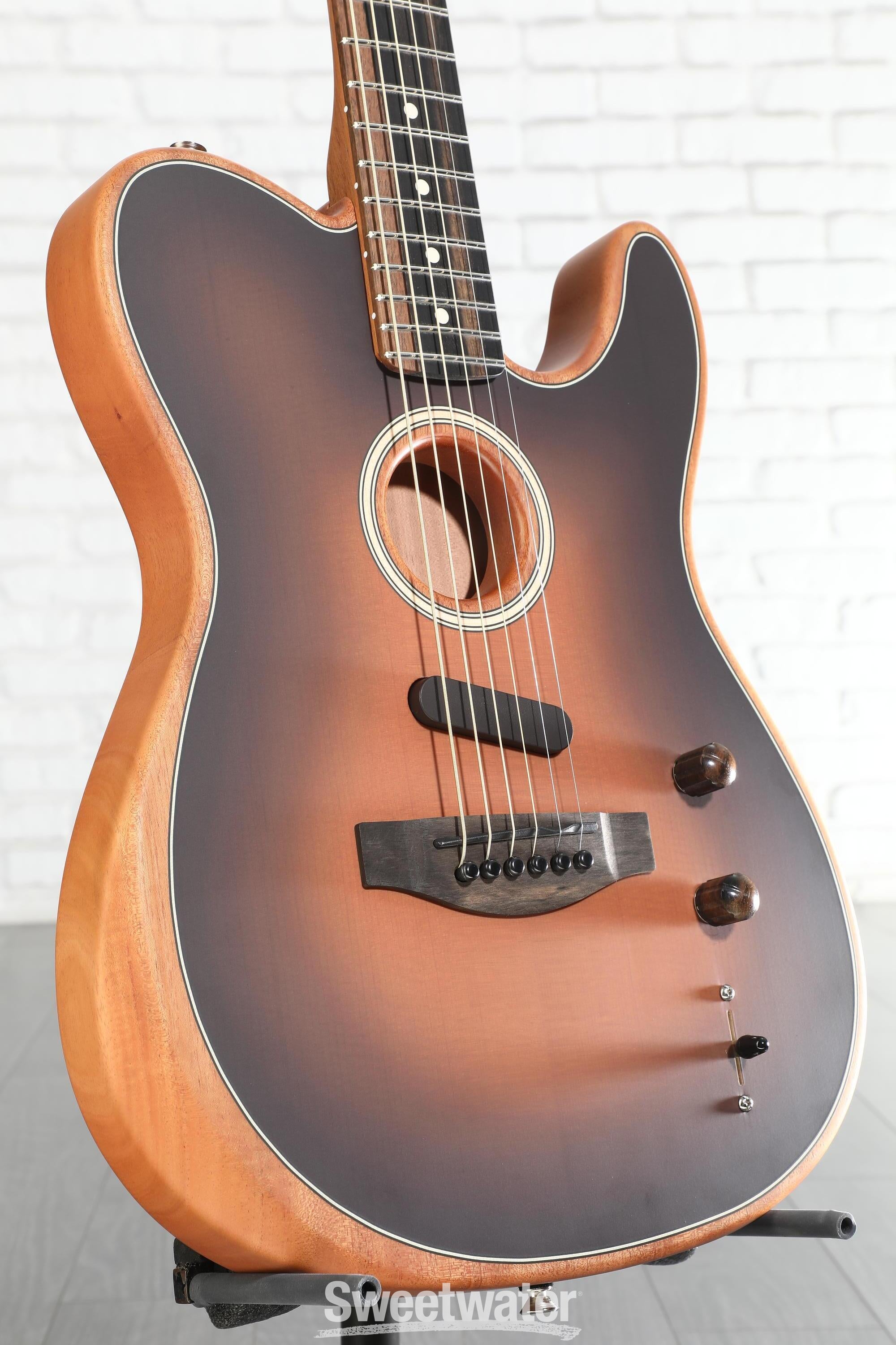 Fender American Acoustasonic Telecaster - Sunburst | Sweetwater