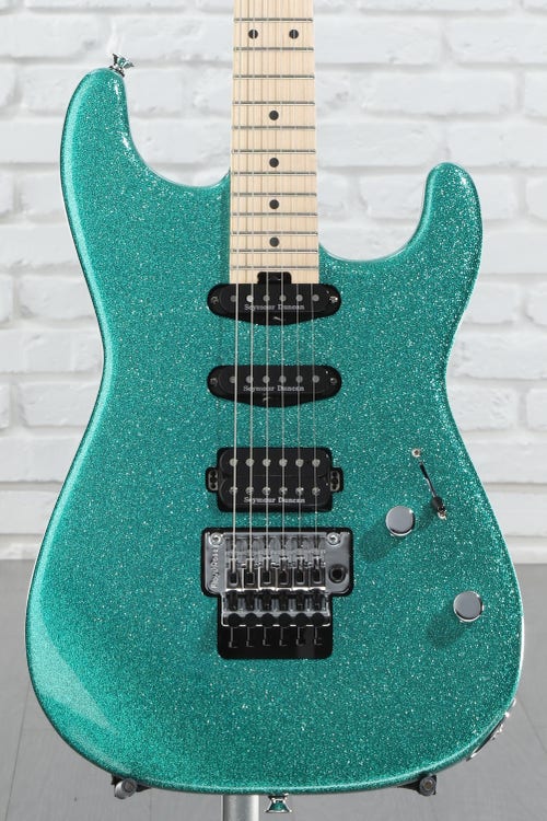 Charvel Pro-Mod San Dimas Style 1 HSS FR M Electric Guitar - Aqua Flake