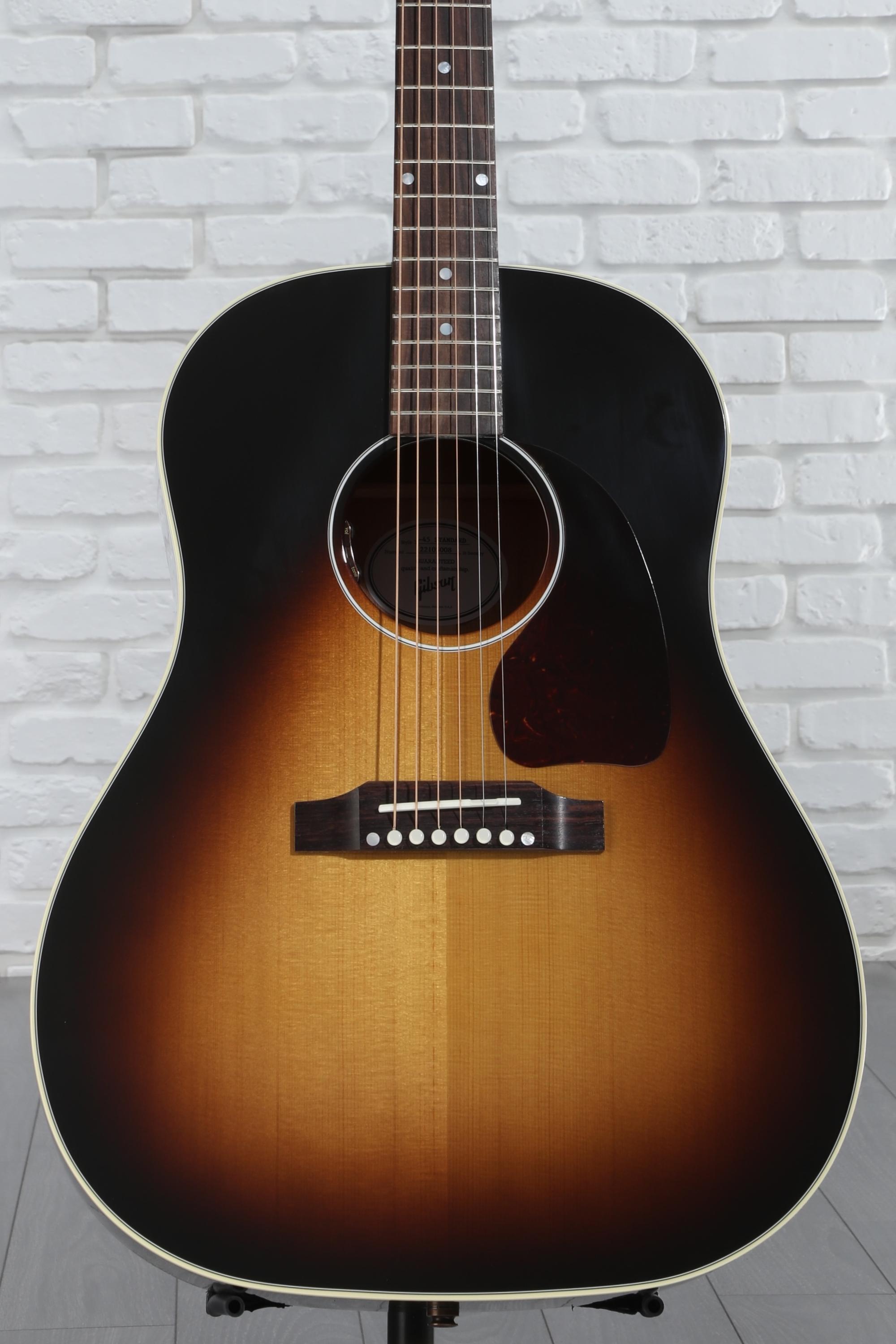 Gibson J-45 Standard サンバースト Gibson Acoustic J-45 Standard Acoustic Guitar - Vintage