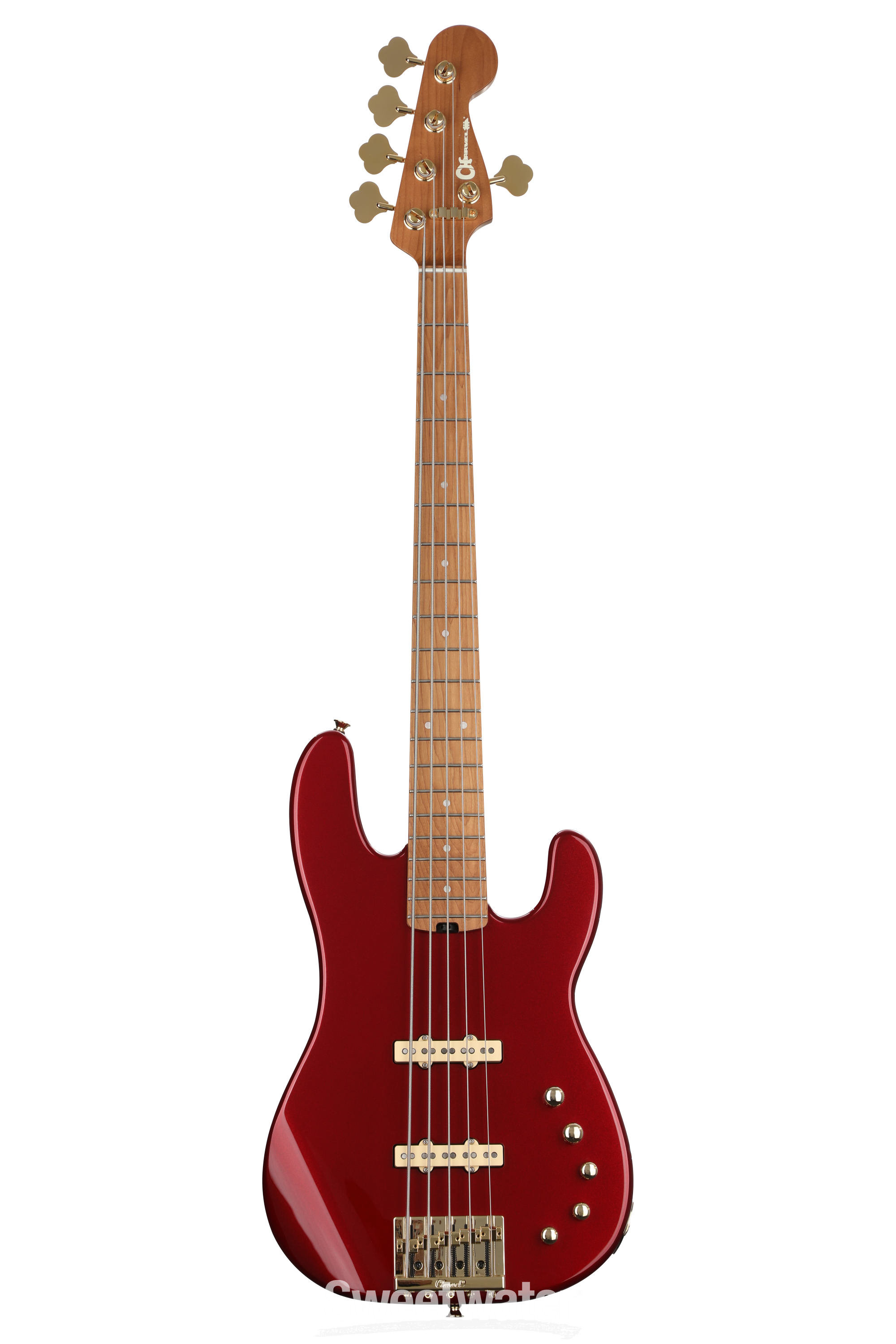 Charvel Pro-Mod San Dimas Bass JJ V - Candy Apple Red | Sweetwater
