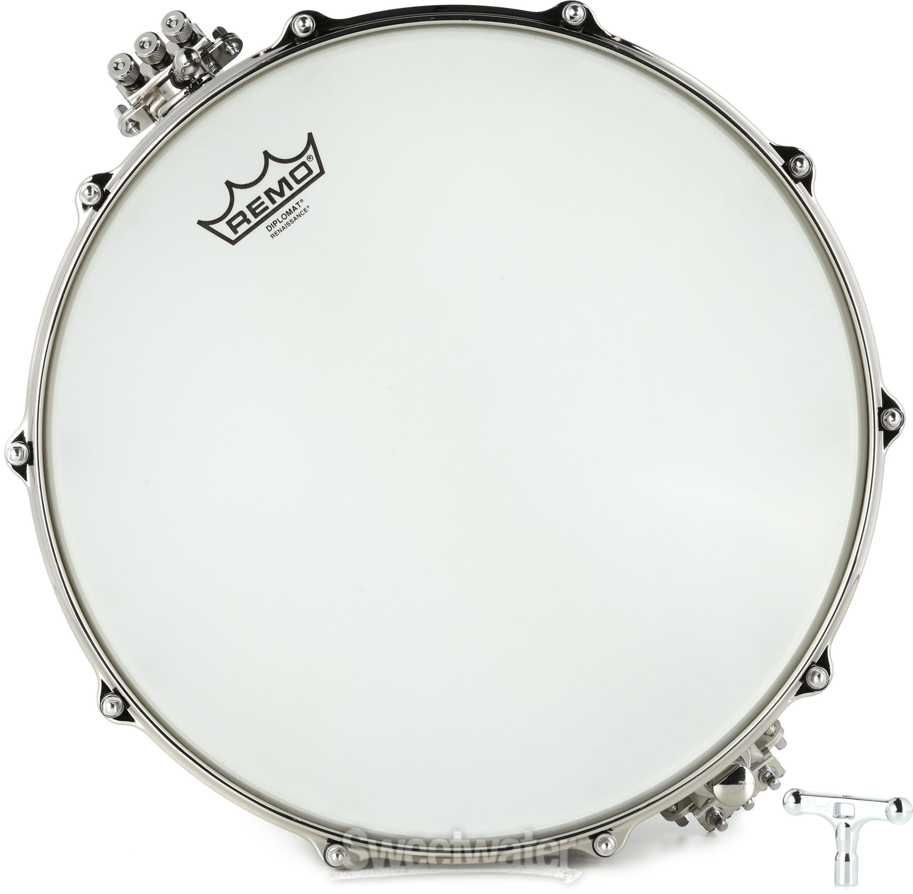 Pearl Pearl Philharmonic Cast Aluminum Snare Drum - 6.5-inch x 14