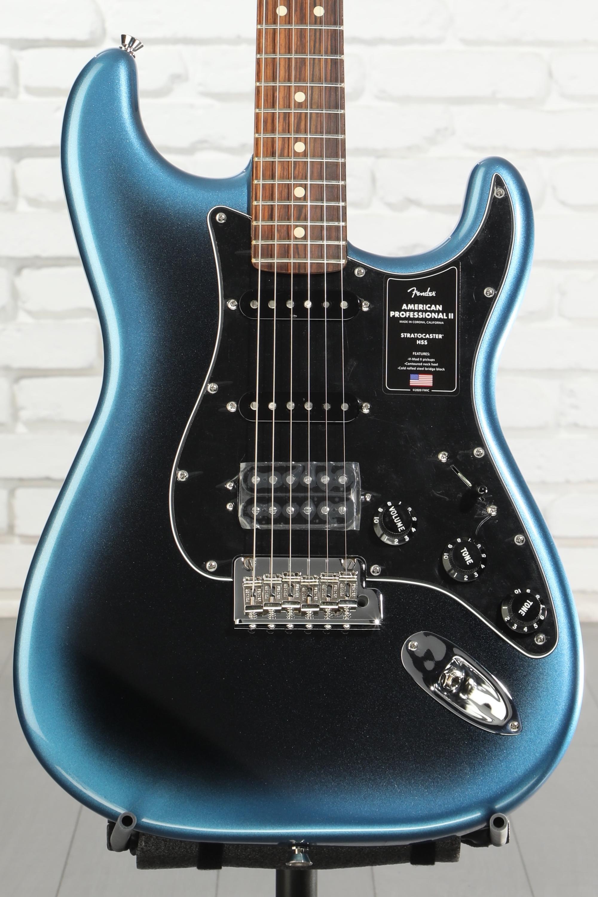 Fender American Professional II Stratocaster HSS Dark Night with
