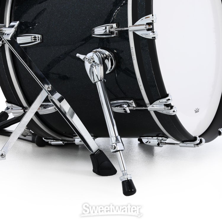 Ludwig Classic Maple Fab 3-piece Shell Pack - Hybrid Black Sparkle