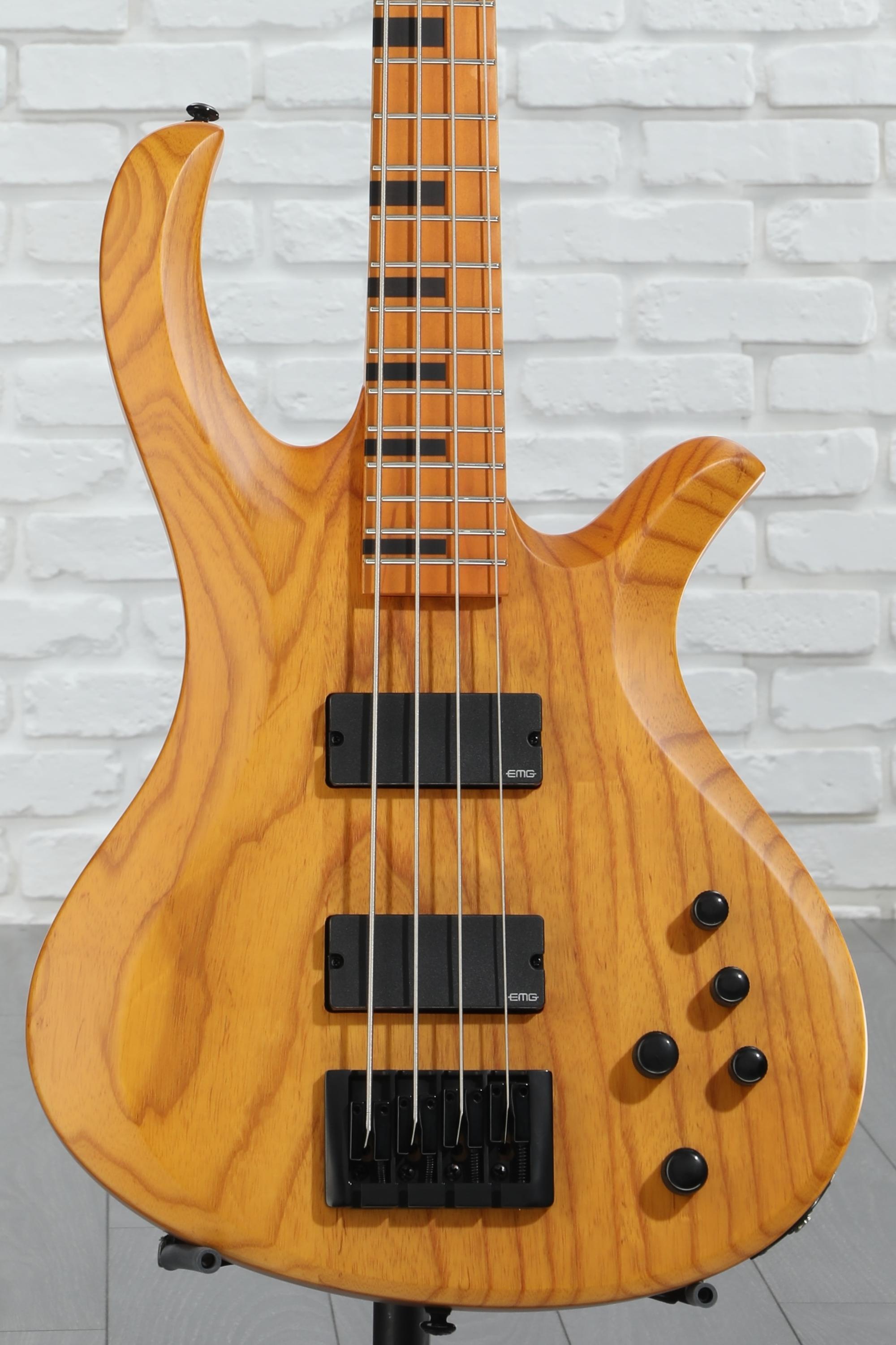 Schecter Session Riot-4 Bass Guitar - Aged Natural Satin