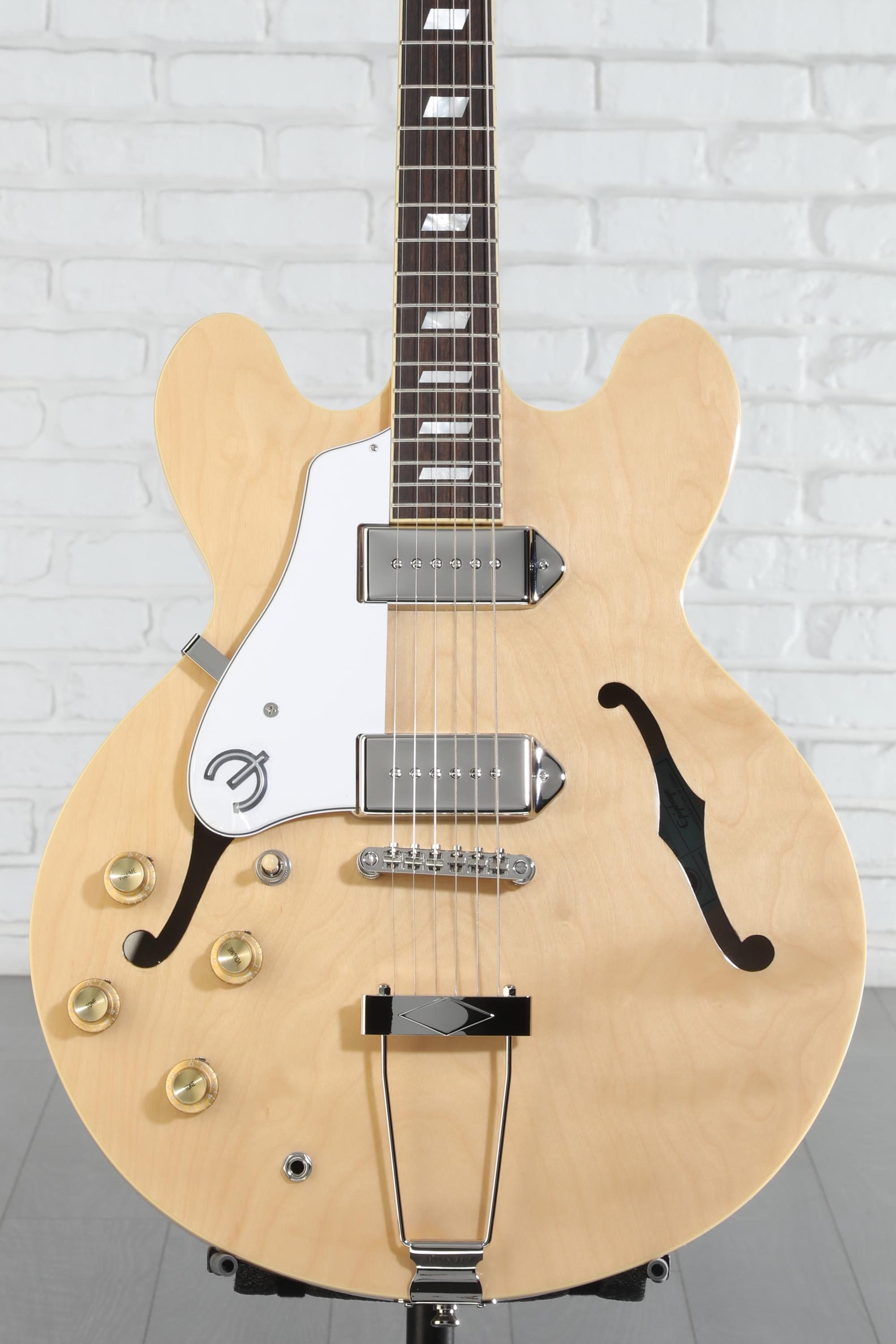 Epiphone Casino Hollowbody Electric Guitar - Natural | Sweetwater