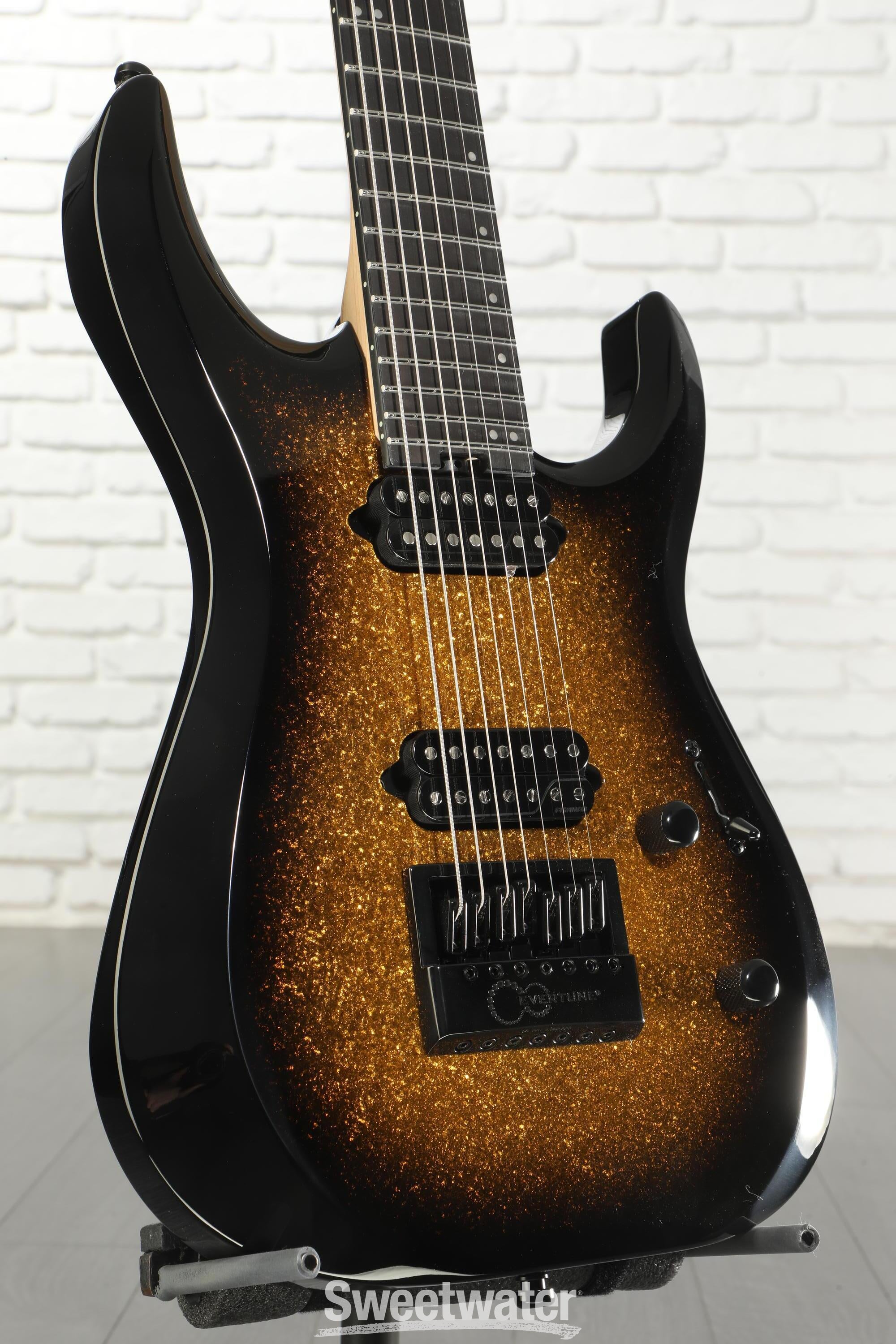 Photo of Jackson Pro Plus Series DK Modern EverTune 7 Electric Guitar - Gold Sparkle
