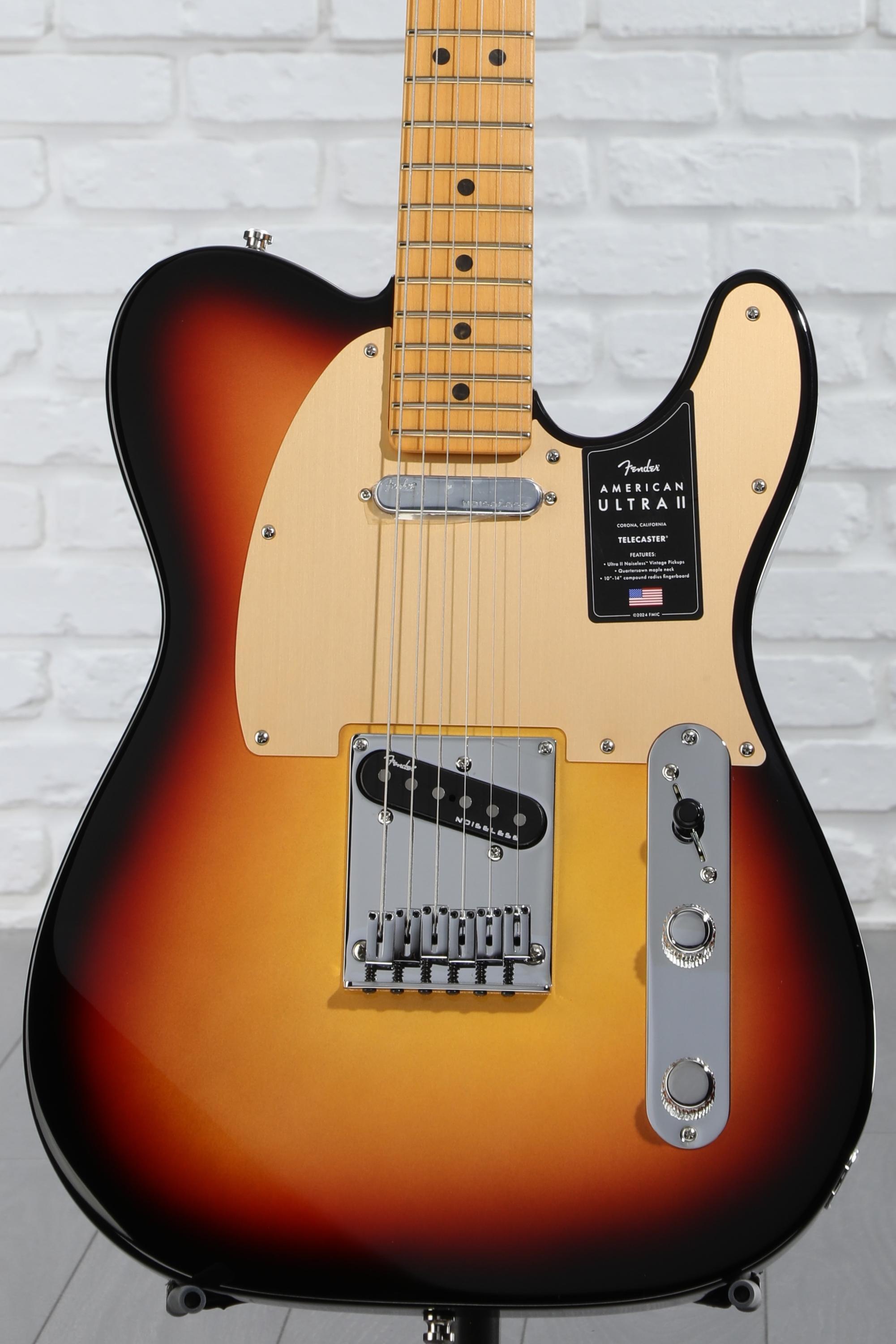 Fender USA American Ultra Ⅱ telecaster Fender American Ultra II Telecaster Texas Tea