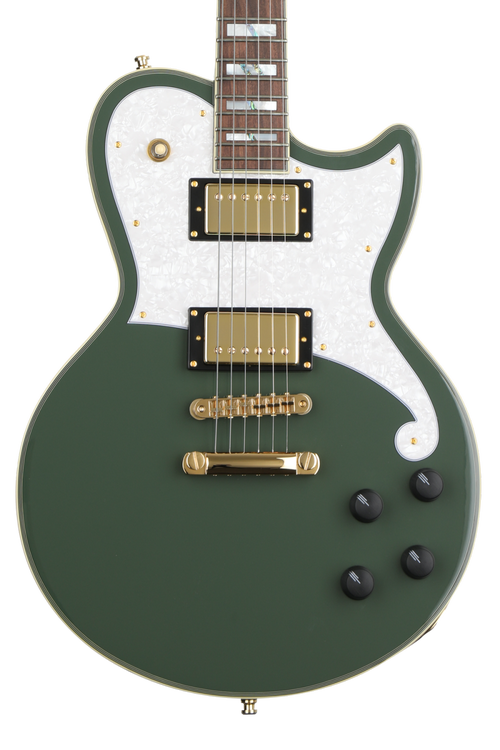 D'Angelico Deluxe Atlantic Electric Guitar - Hunter Green