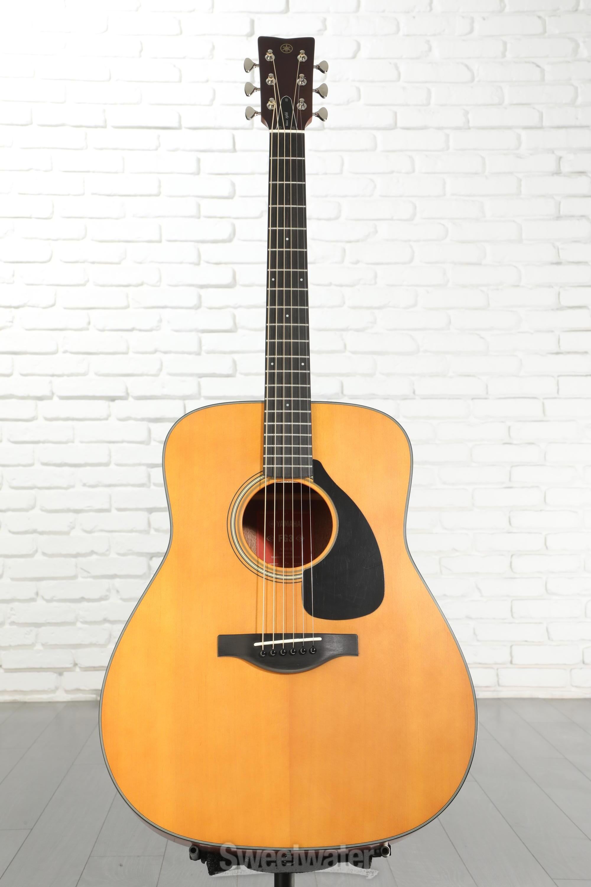 Yamaha Red Label FG3 Acoustic Guitar - Natural | Sweetwater