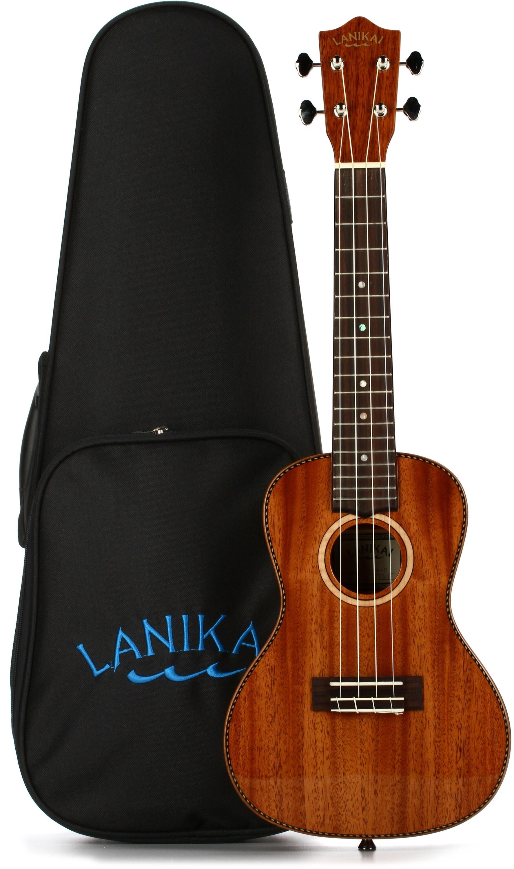 Lanikai MAS-C All Solid Mahogany Ukulele - Concert | Sweetwater