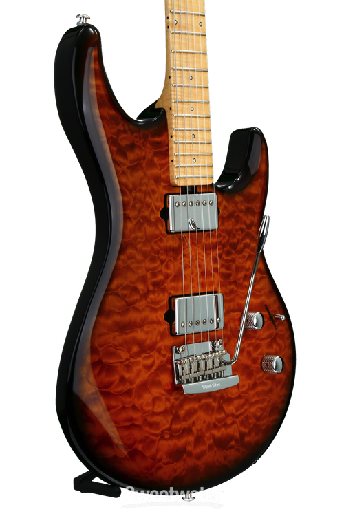 ギター MUSICMAN LIII HH Vintage Tobacco Burst Ernie Ball Music Man Luke III BFR, HH - Vintage Tobacco
