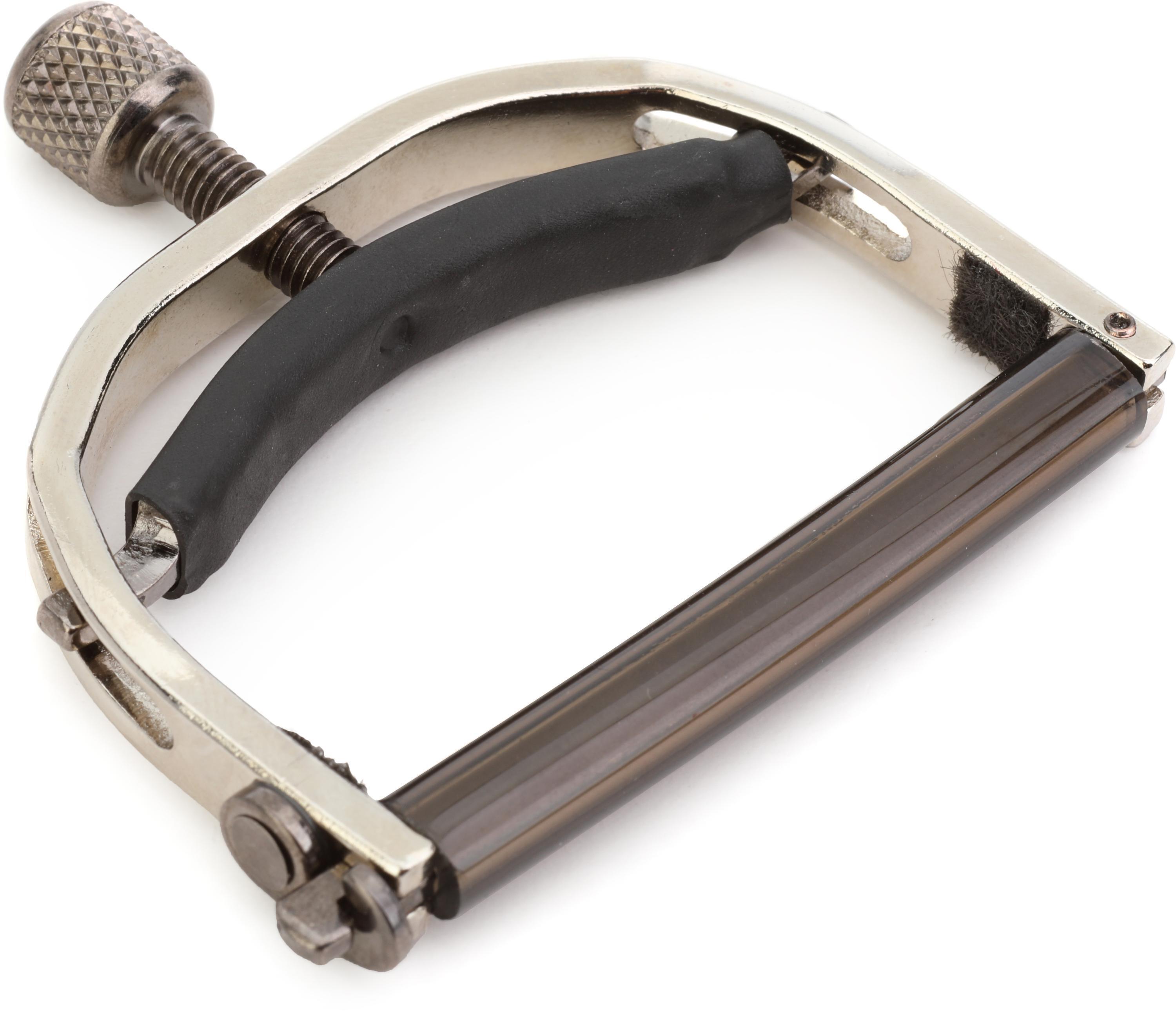 Paige Original 6-string Acoustic Guitar Capo - Nickel | Sweetwater