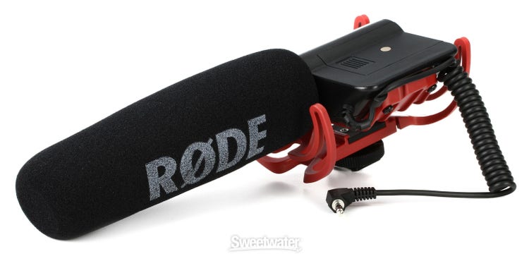 RODE VIDEOMIC MICROPHONE Condenser, supercardioid, on-camera, Rycote lyre