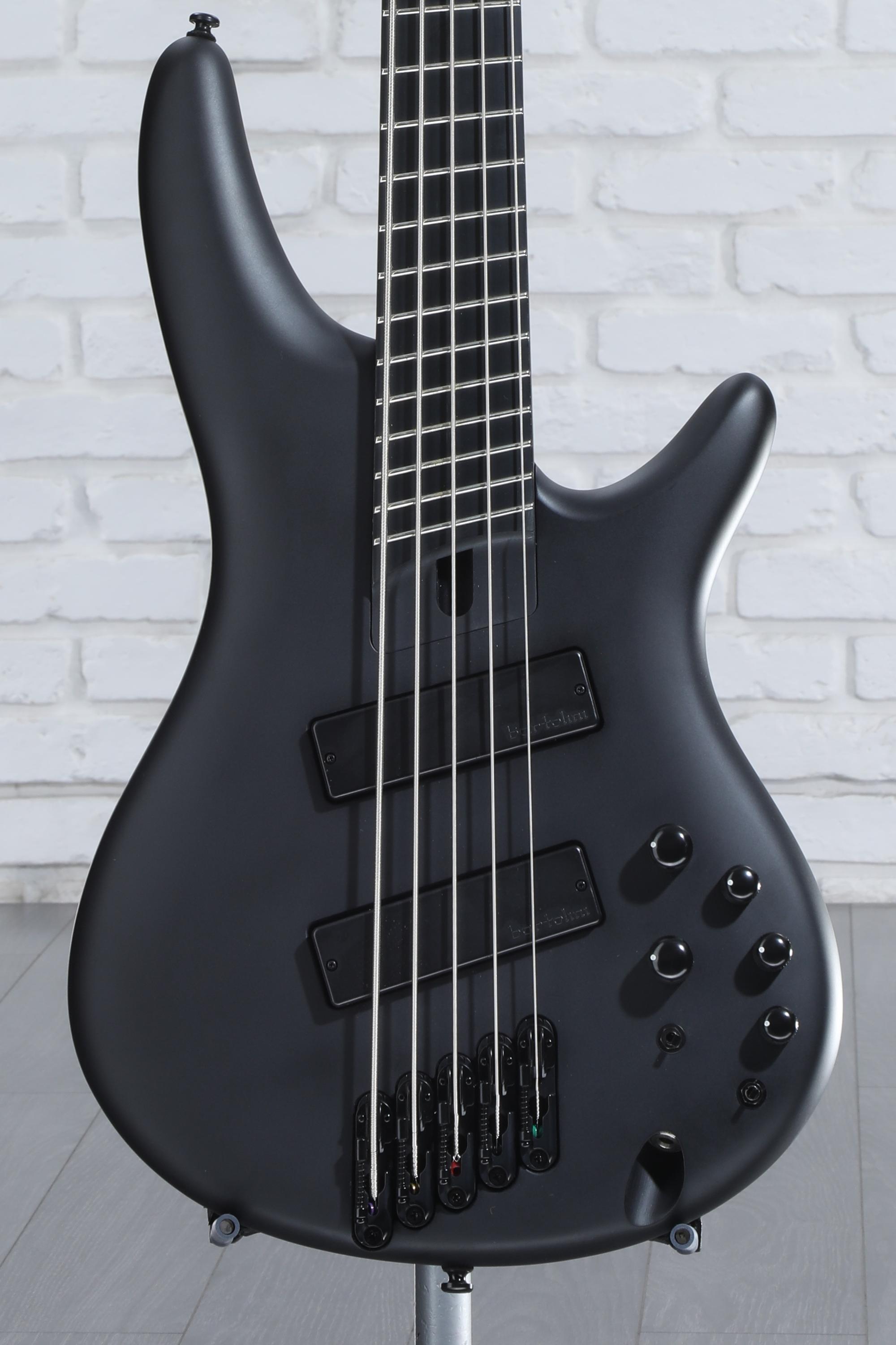 Ibanez Iron Label SRMS625EX - Black Flat