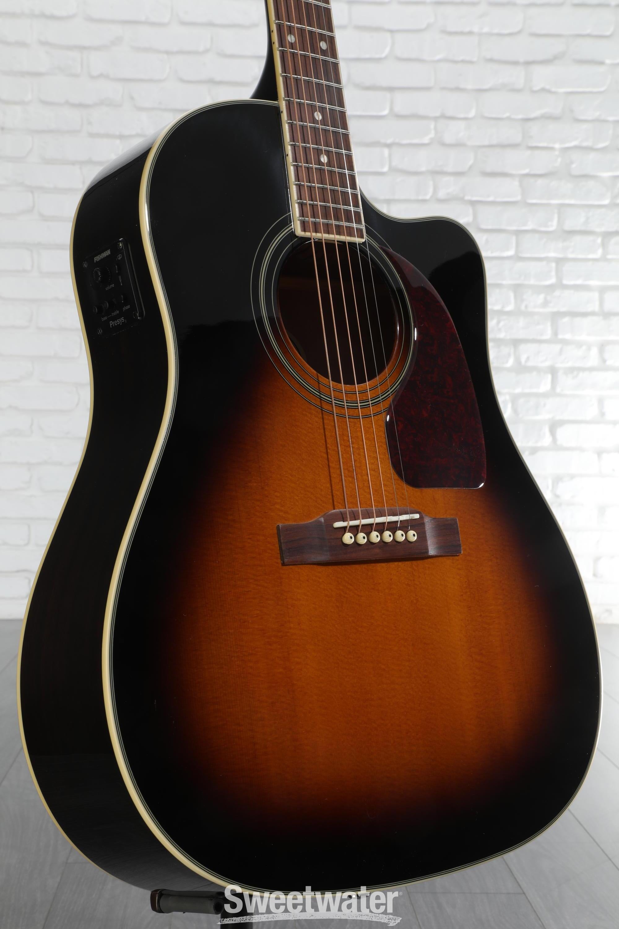 Epiphone J-45 EC Studio Acoustic-electric Guitar - Vintage