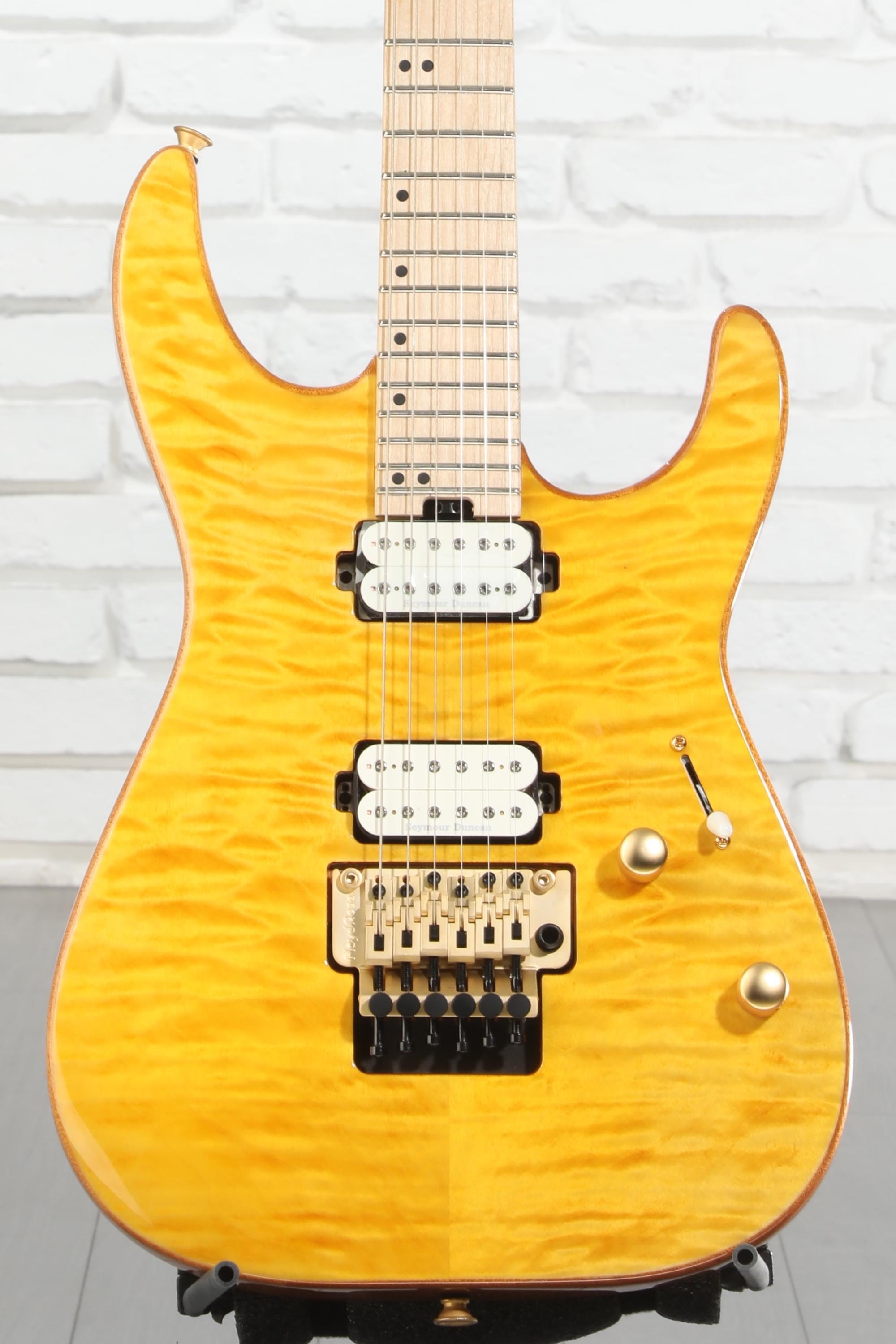 Charvel Pro-Mod DK24 HH FR - Dark Amber | Sweetwater