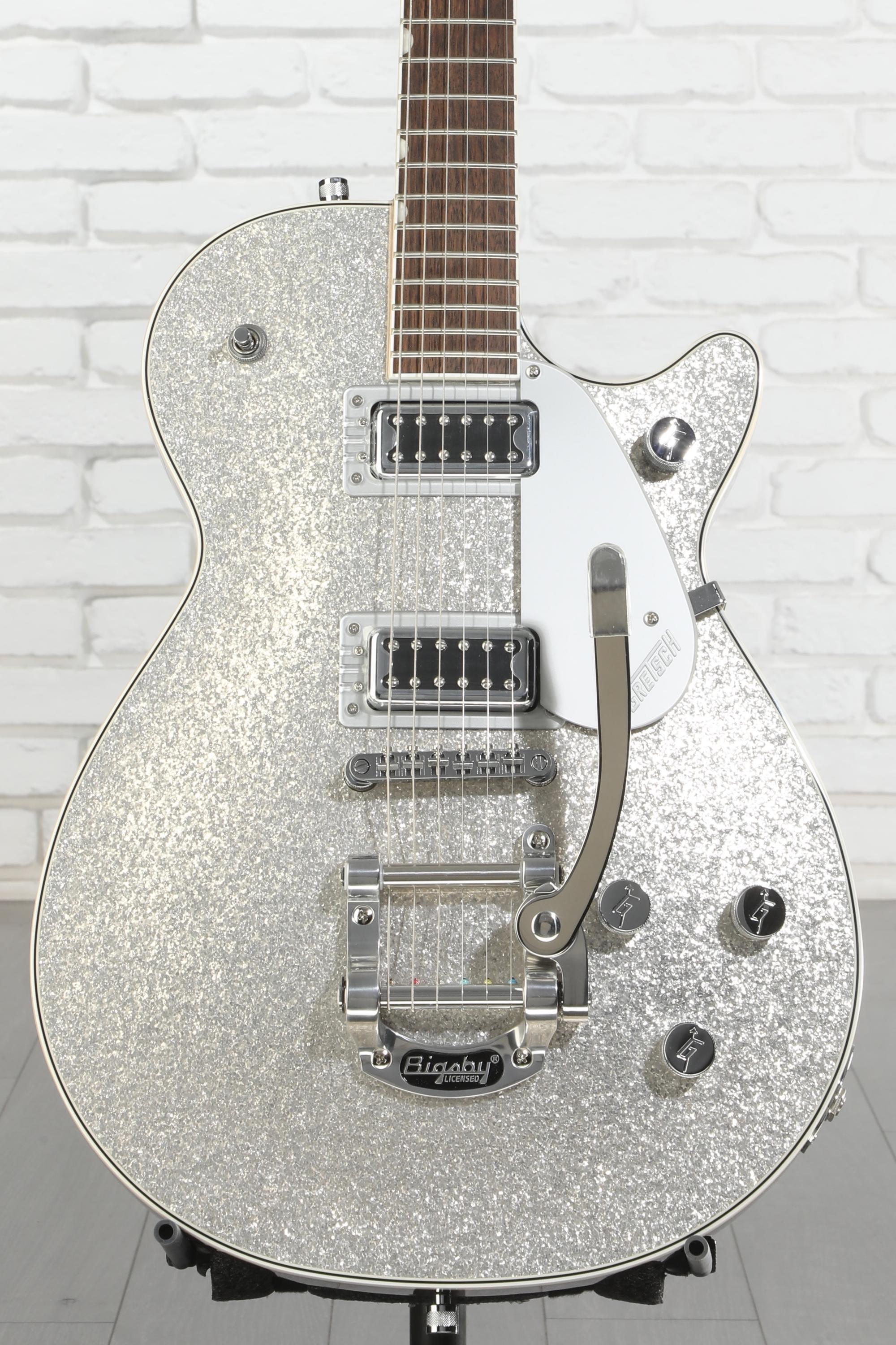 Gretsch Electromatic Jet Electric Guitar - Silver Sparkle | Sweetwater