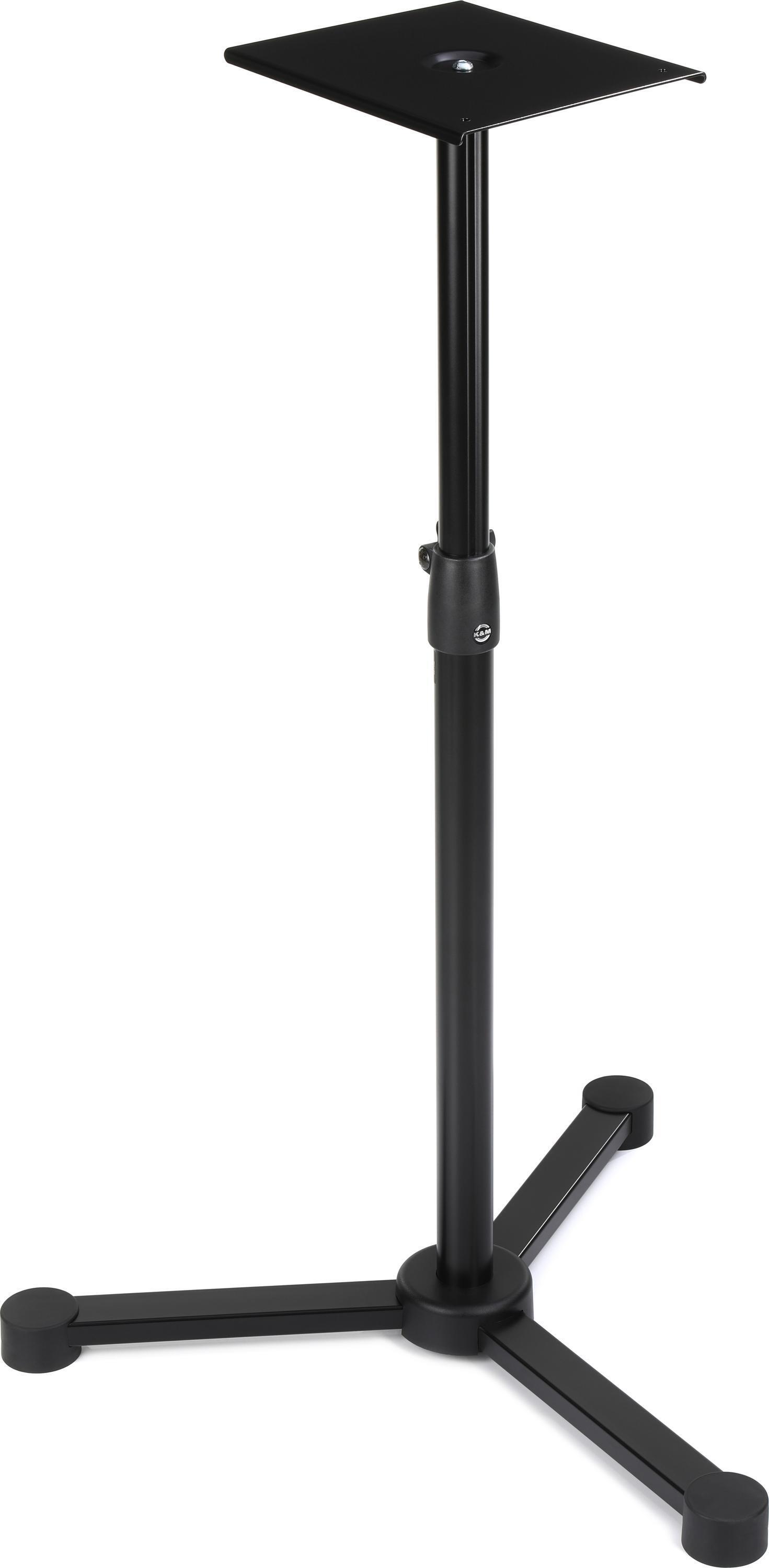 超可爱 26720.022.55 K&M Adjustable Black - Stand Speaker Monitor ギター