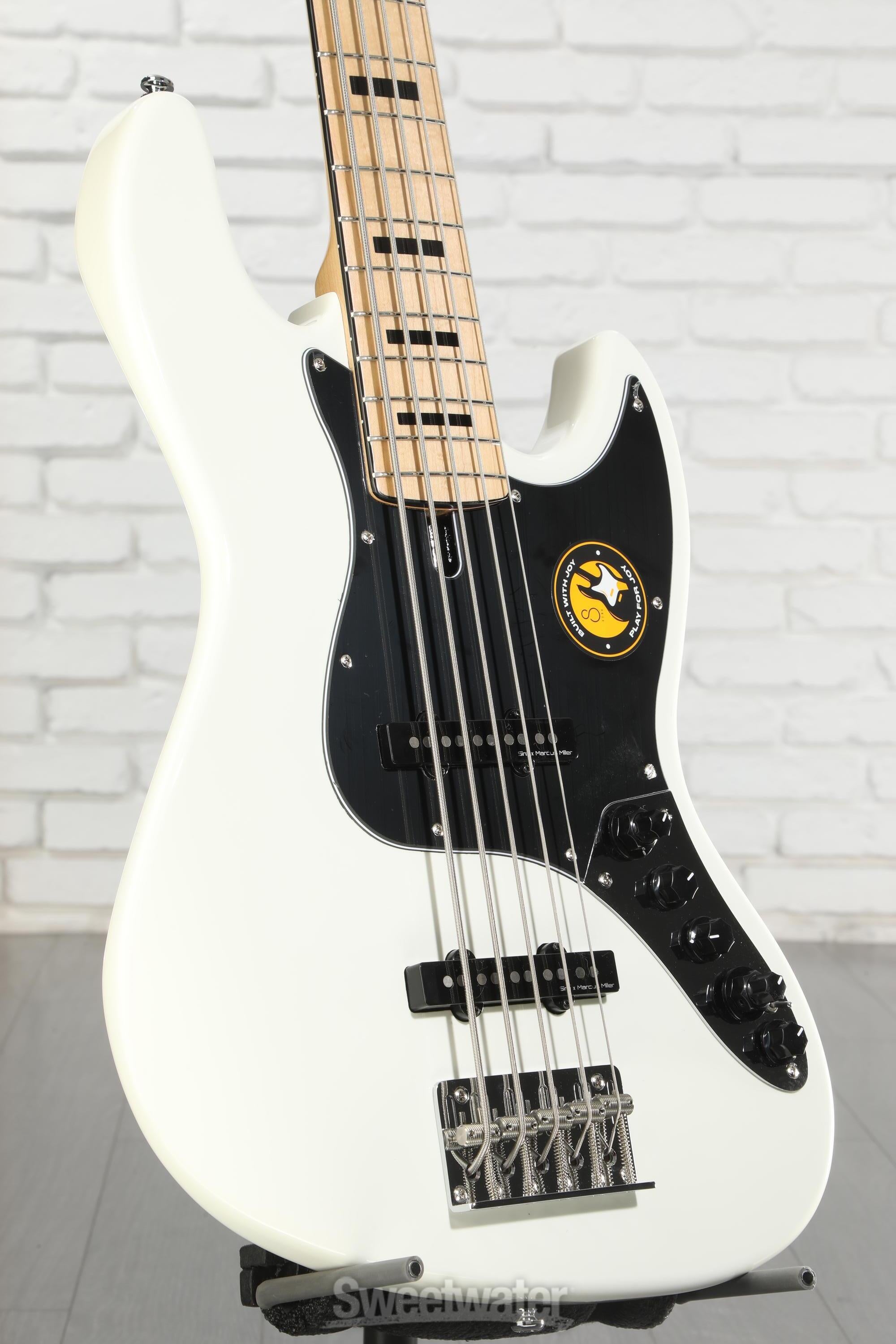 Sire V7 5弦 1st Gen（アルダー、アンティークホワイト） Sire Marcus Miller V7 Vintage Alder 5-String Bass Antique White