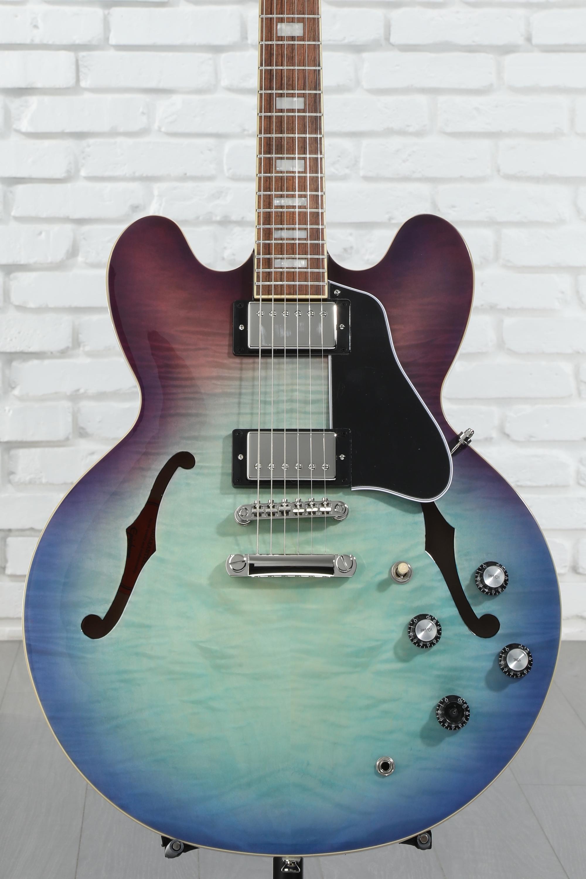 Amazon.com: Epiphone ES335 Figured Top Semi Hollowbody