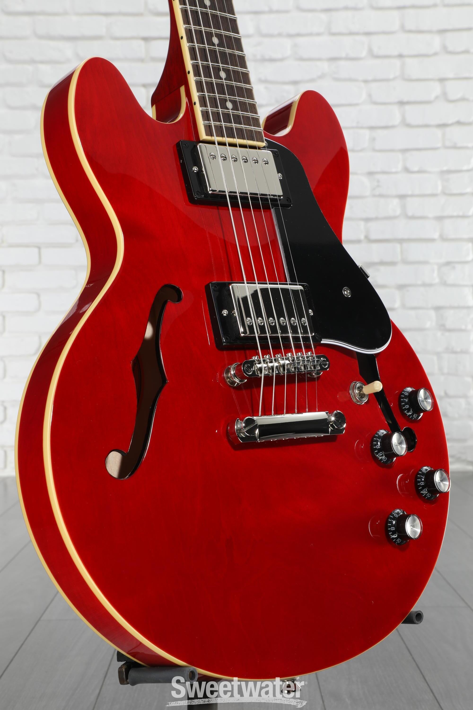 Epiphone Es-339 レッド Epiphone ES-339 Semi-hollowbody - Cherry | Sweetwater
