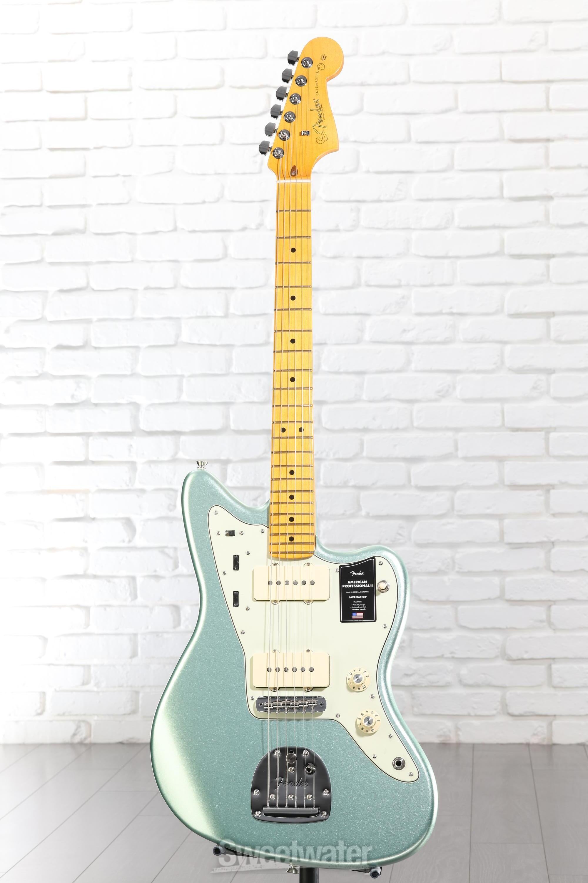 fender USA ジャズマスター mystic surf green Fender American Professional II Jazzmaster - Mystic Surf Green