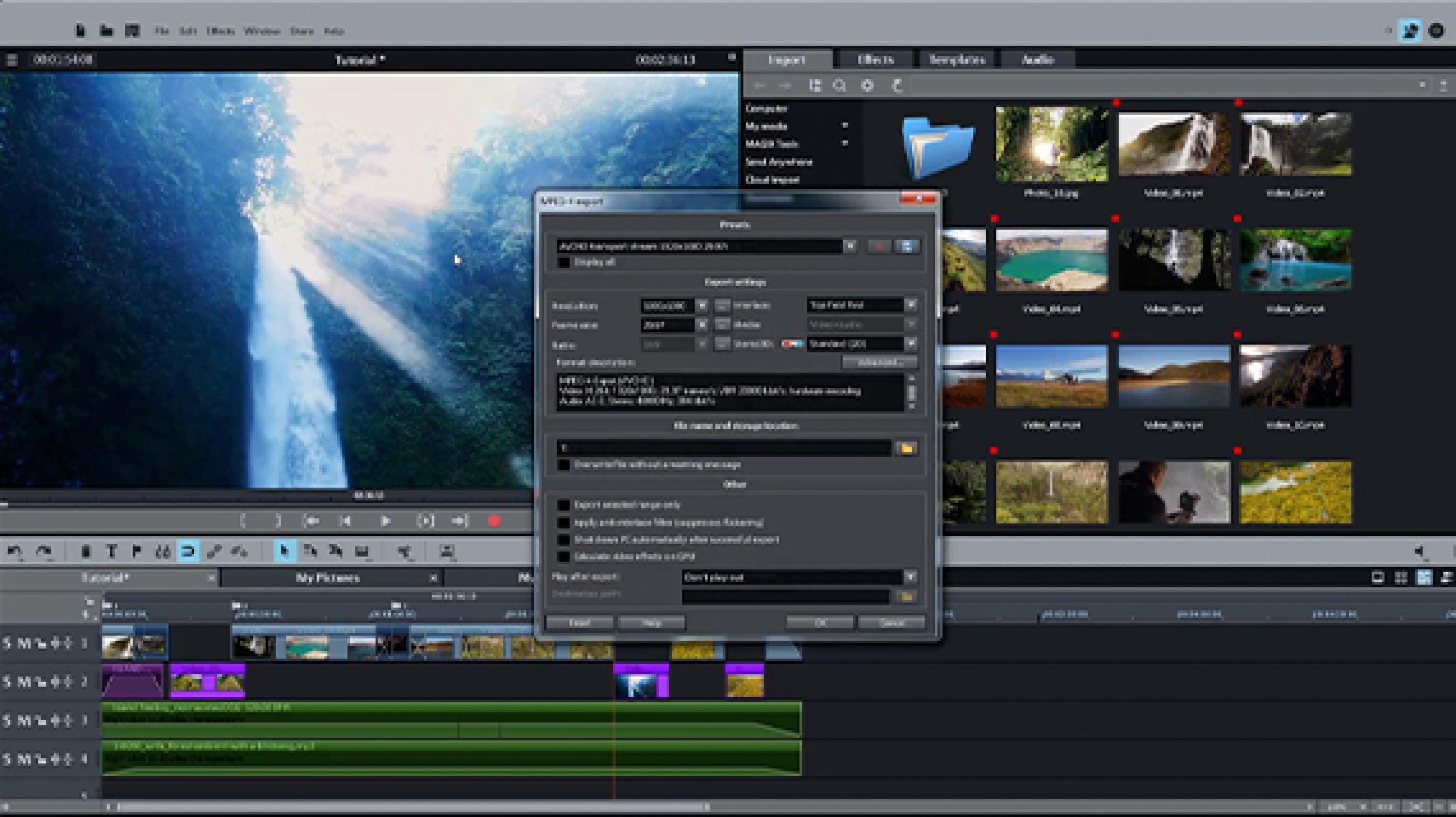 MAGIX Movie Studio 18 Platinum for Windows Sweetwater