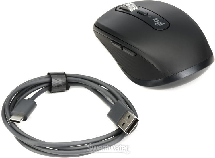 Logitech MX Anywhere 3S - mouse - compact - Bluetooth - black - 910-006928  - Mice 