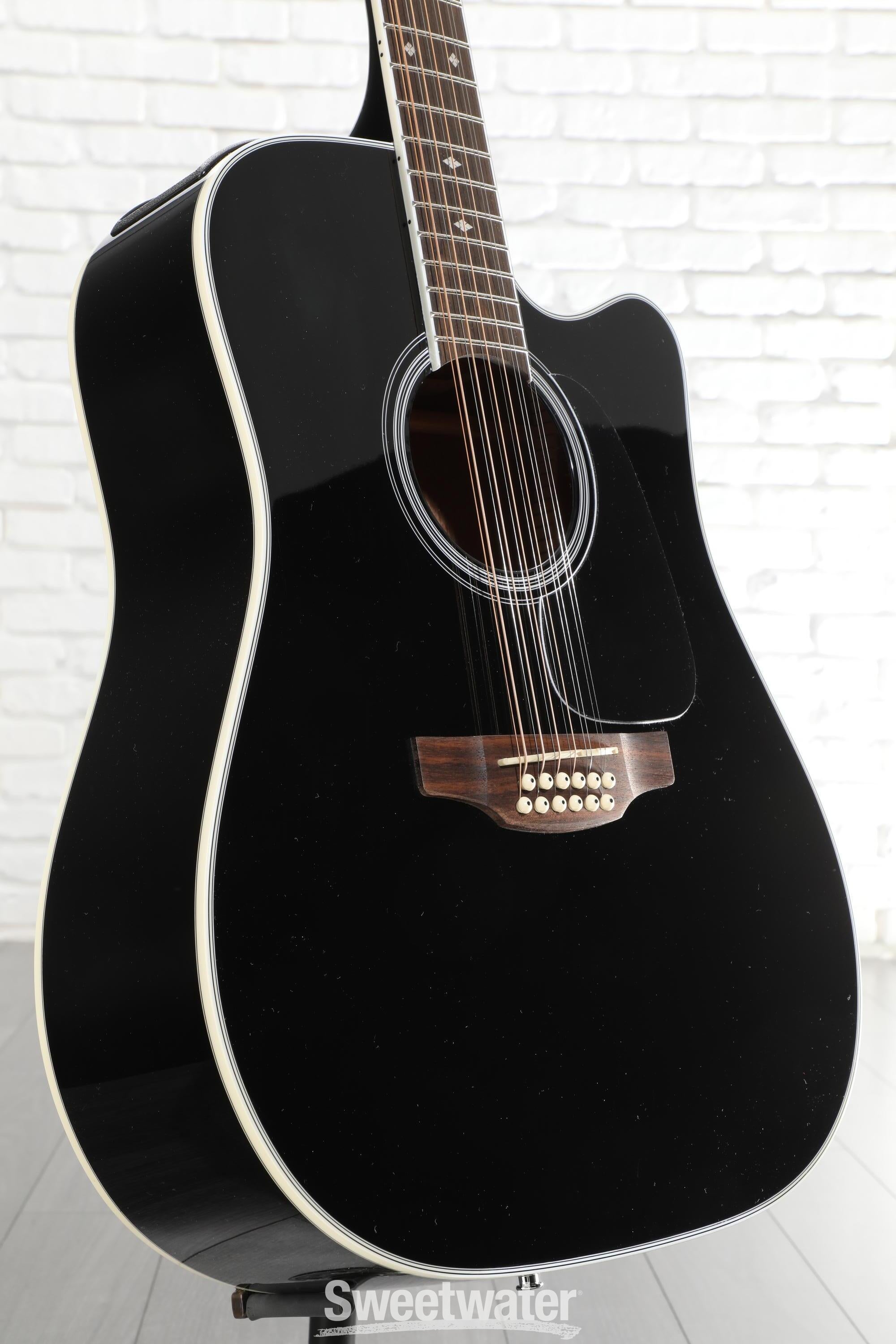 Photo of Takamine GD-38CE 12-string Acoustic-electric Guitar - Black