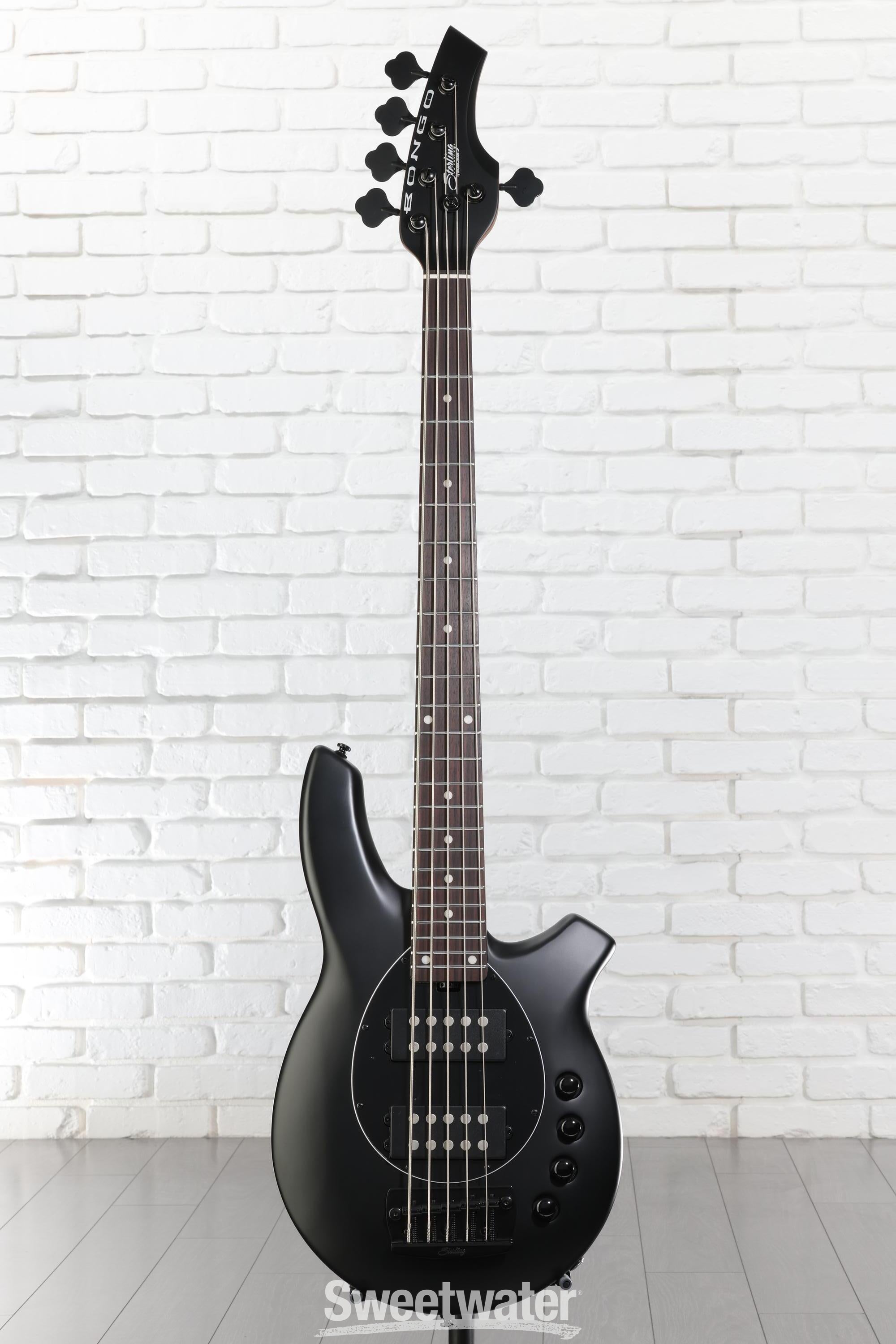ベース Musicman Bongo 5 SH Stealth Black L55414000004000-00-720x720.jpg