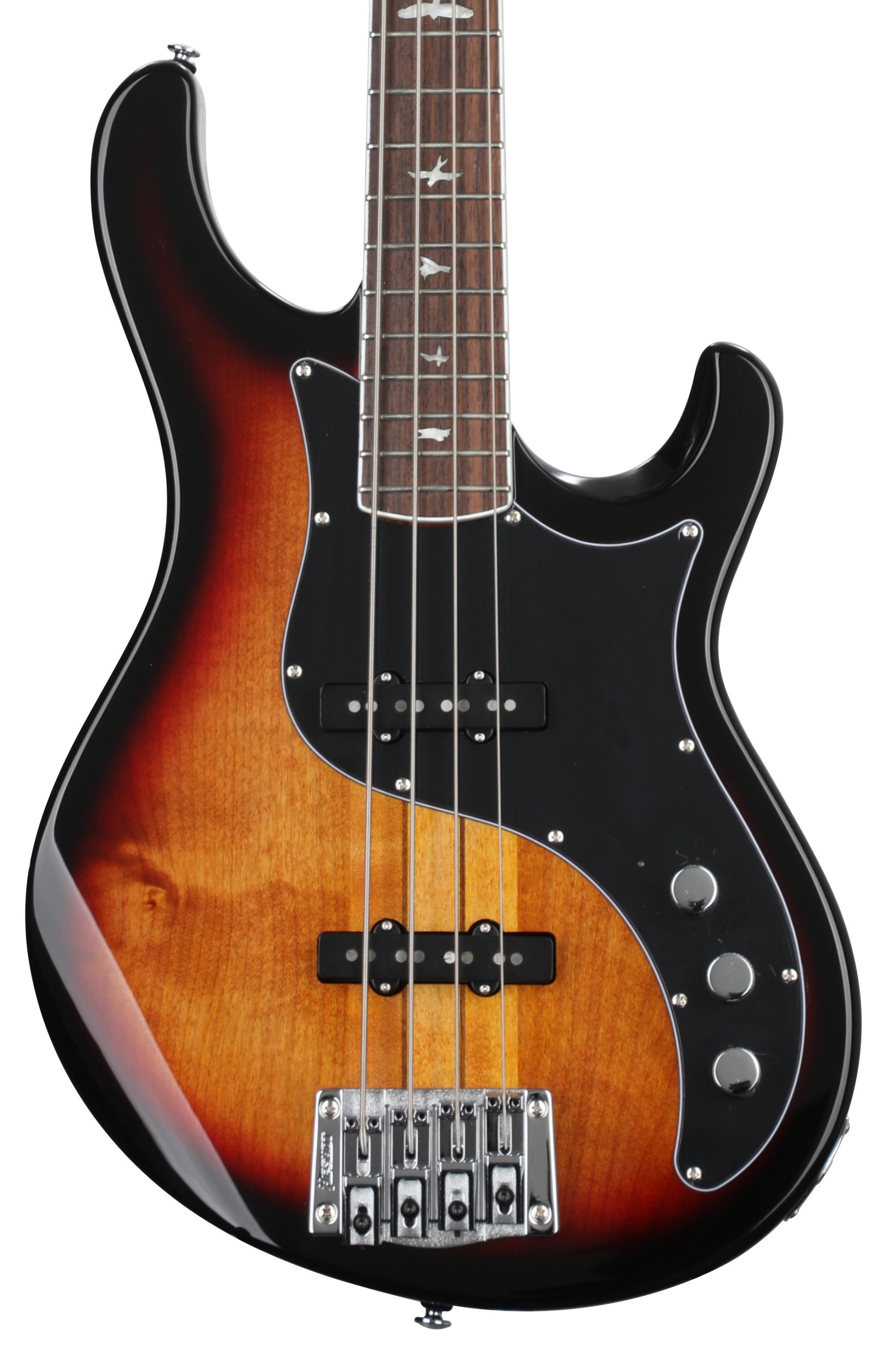 PRS SE Kestrel Bass Guitar - Tri-Color Sunburst | Sweetwater