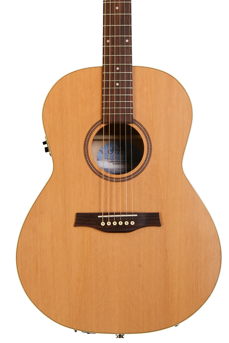 Seagull Guitars Coastline S6 Cedar Folk QI - Natural | Sweetwater