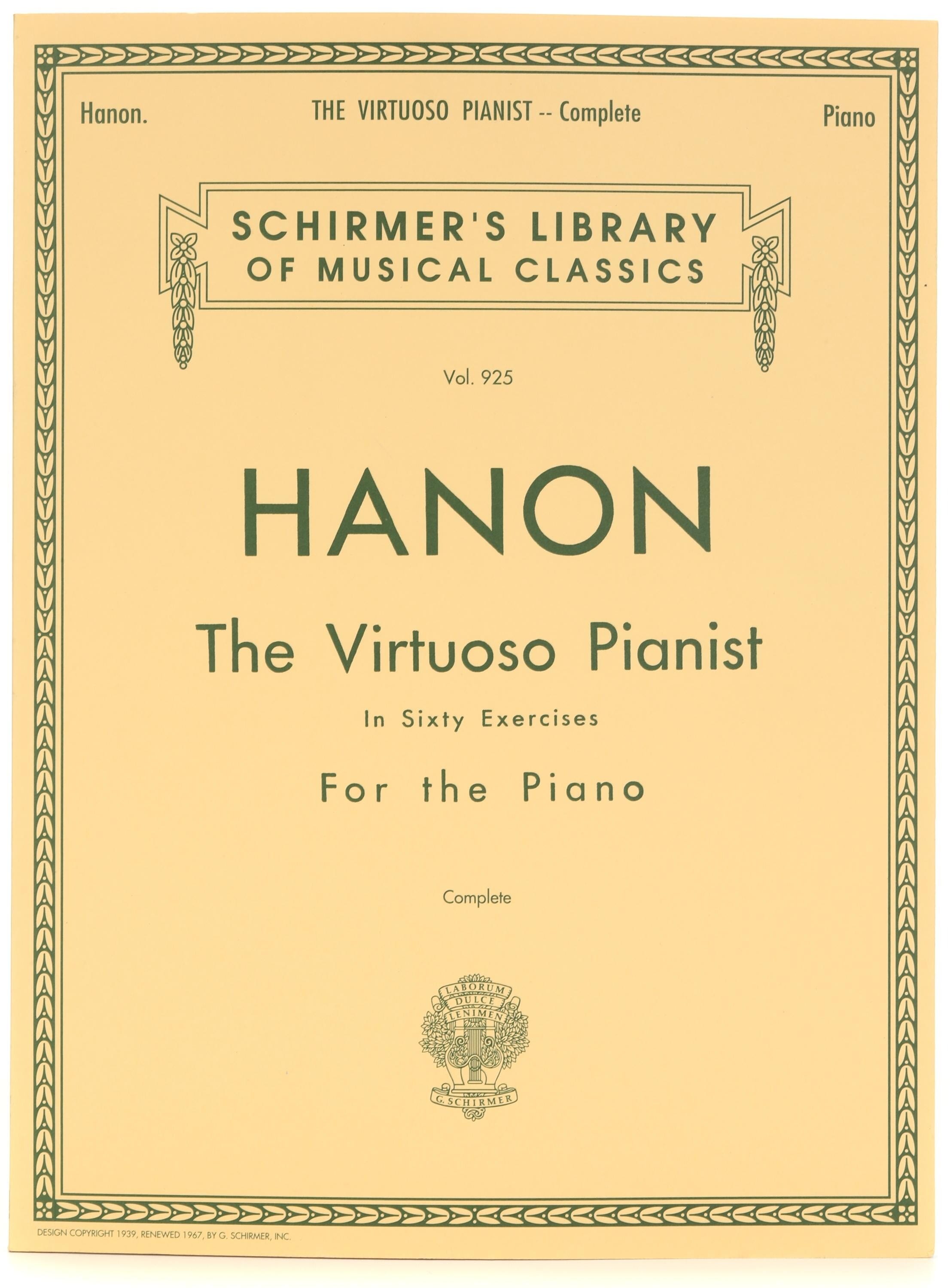 Hal Leonard Hanon: The Virtuoso Pianist in 60 Exercises Book - Complete